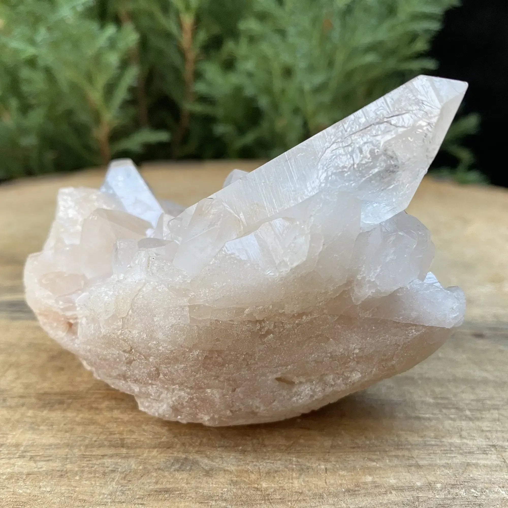 Natural Himalayan Pink Quartz Cluster 245g Himalayan Quartz