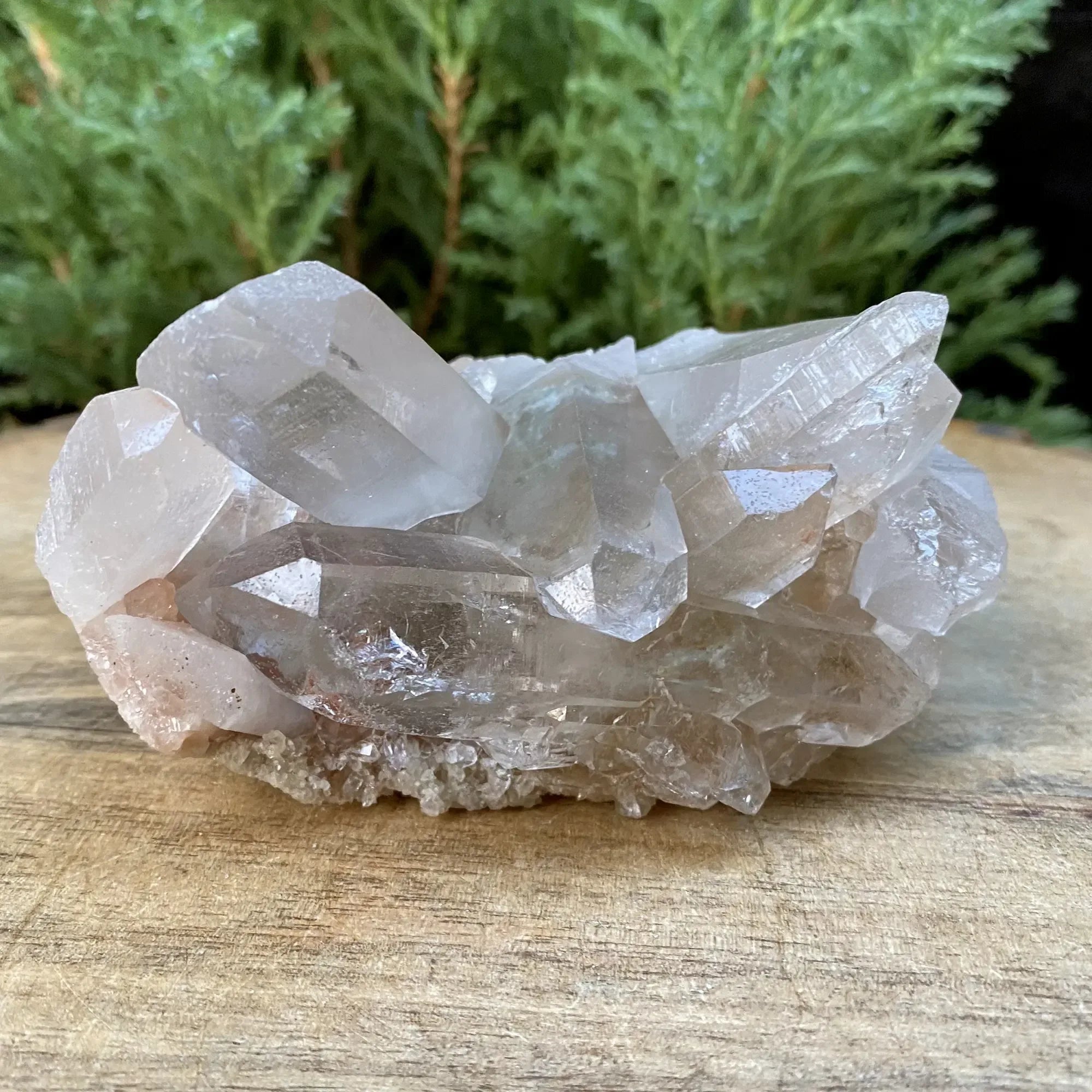 Natural Himalayan Pink Quartz Cluster 315g Himalayan Quartz