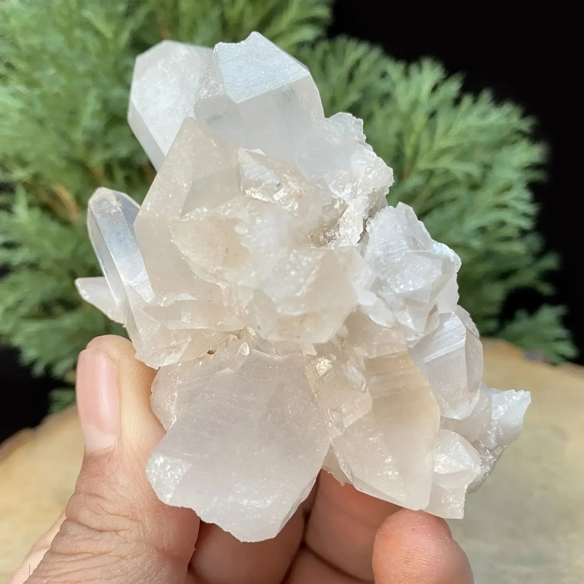 Natural Himalayan Pink Quartz Cluster 205g Himalayan Quartz