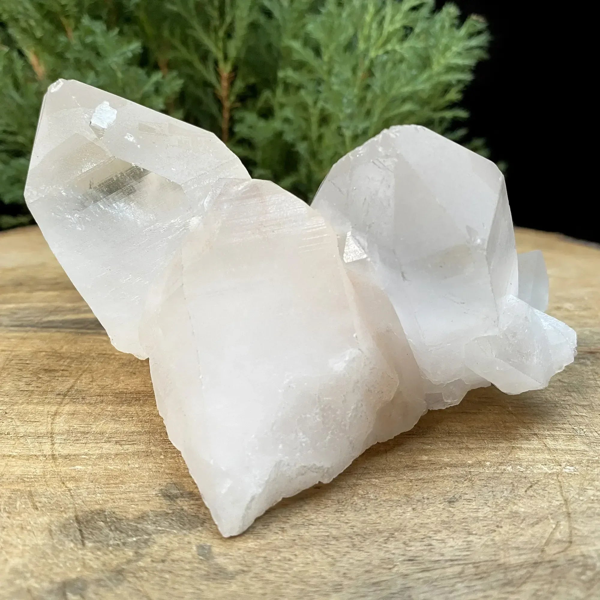Natural Himalayan White Quartz Cluster 410g Himalayan Quartz