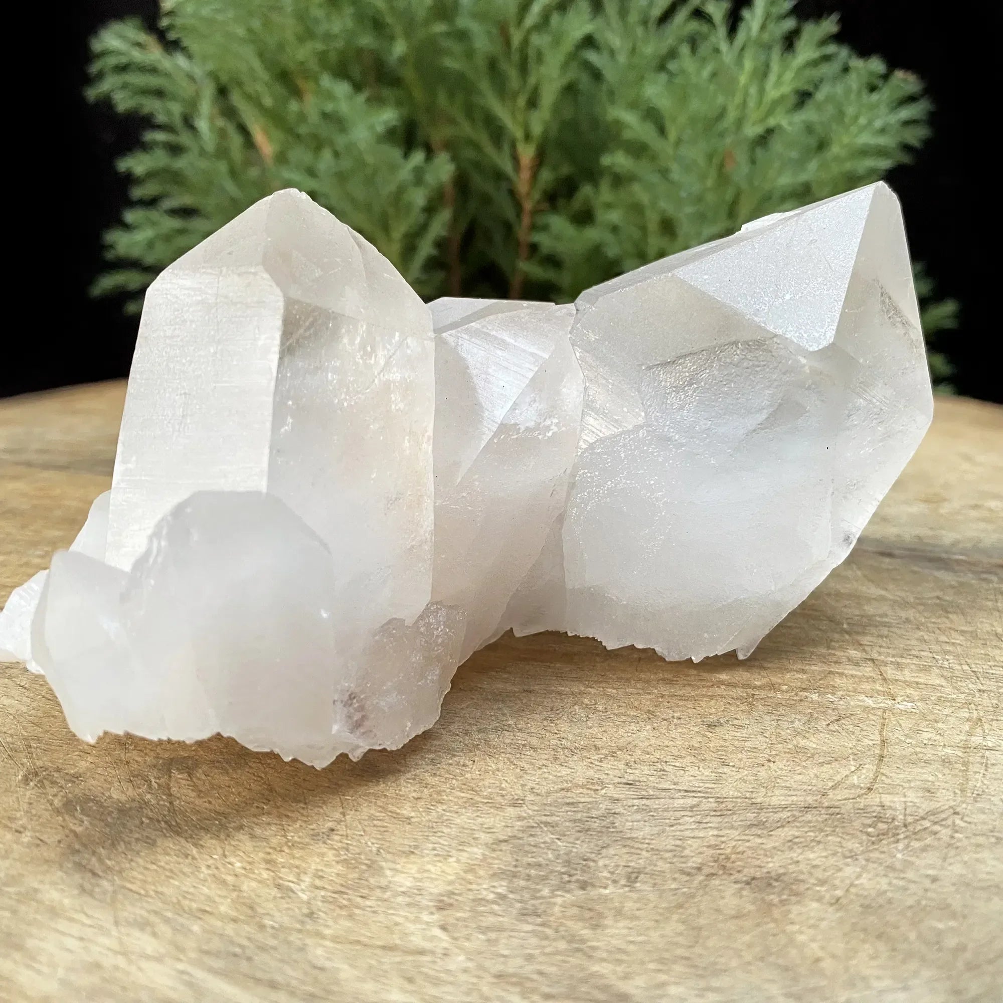 Natural Himalayan White Quartz Cluster 410g Himalayan Quartz