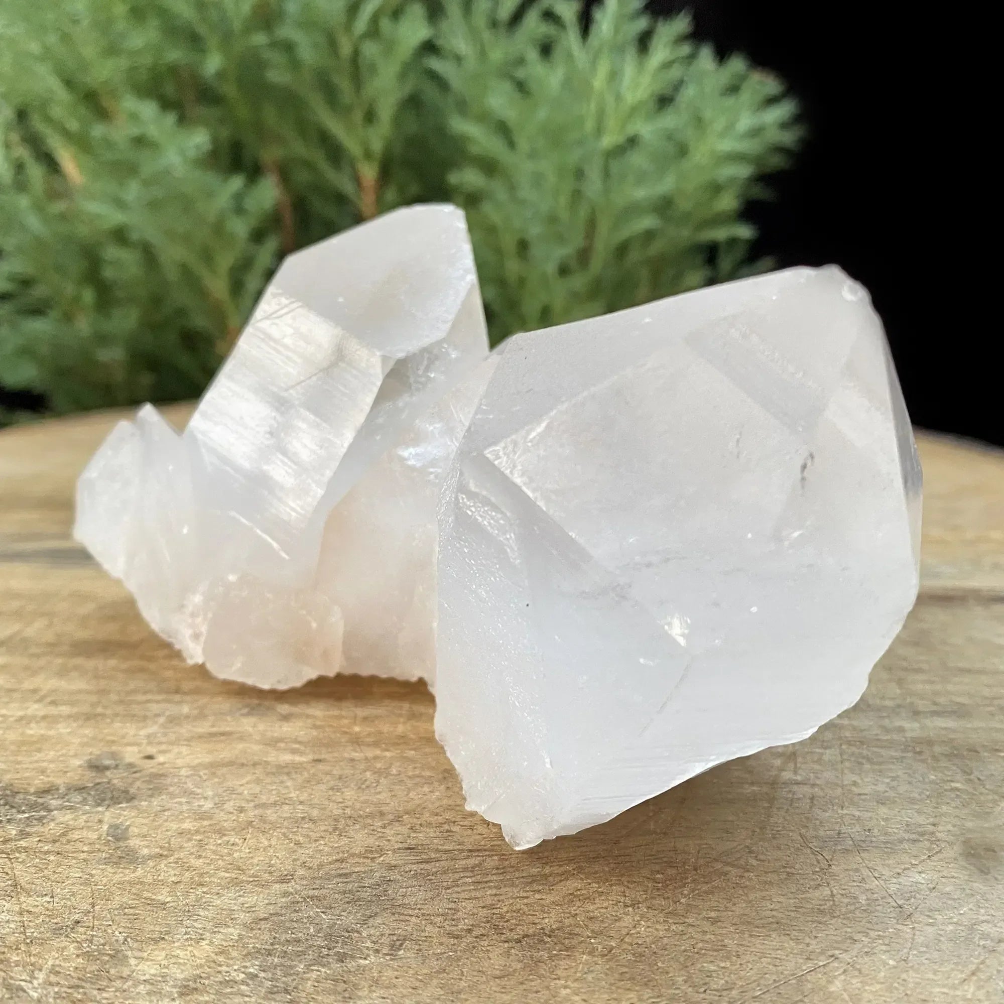 Natural Himalayan White Quartz Cluster 410g Himalayan Quartz