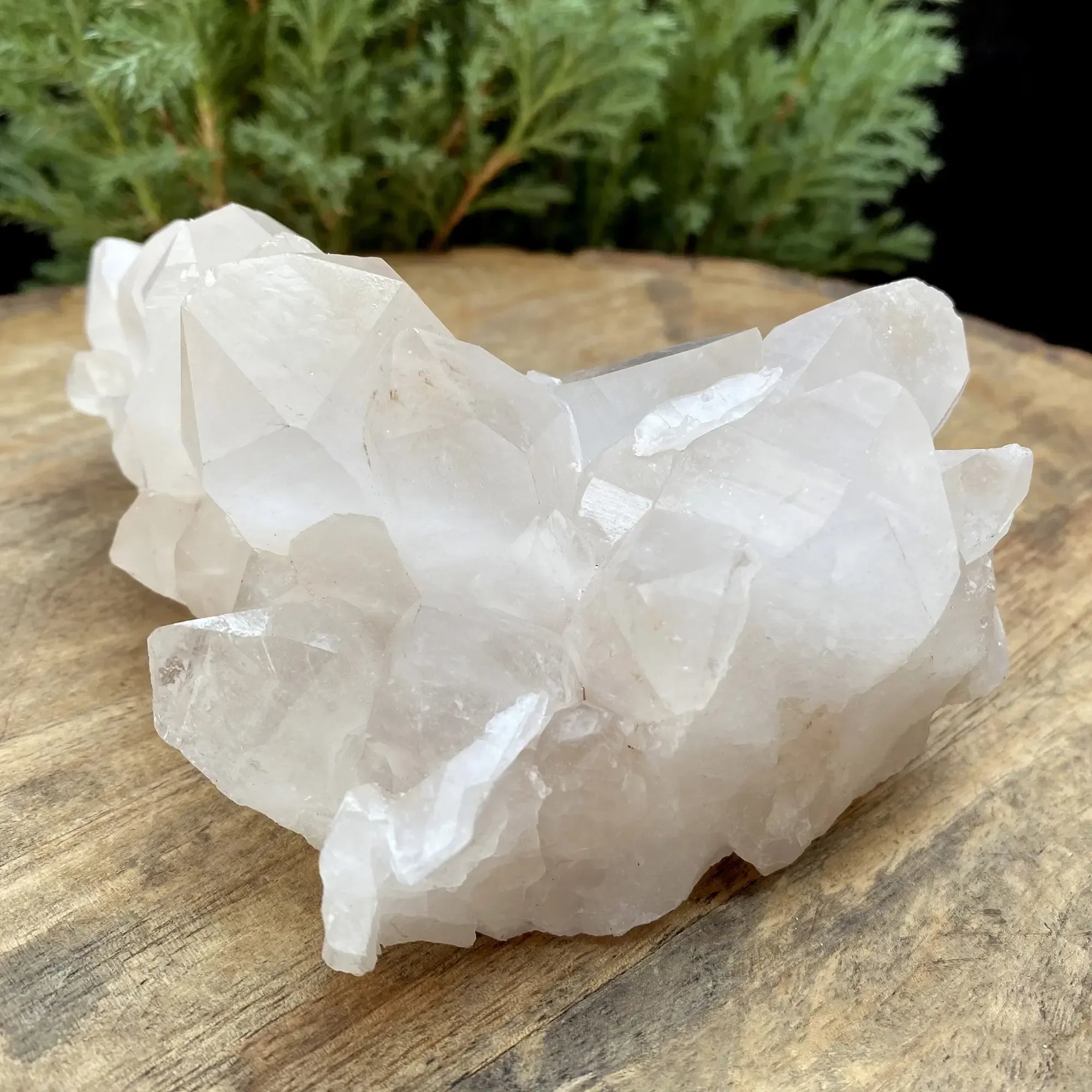 Natural Himalayan White Quartz Cluster 530g Himalayan Quartz