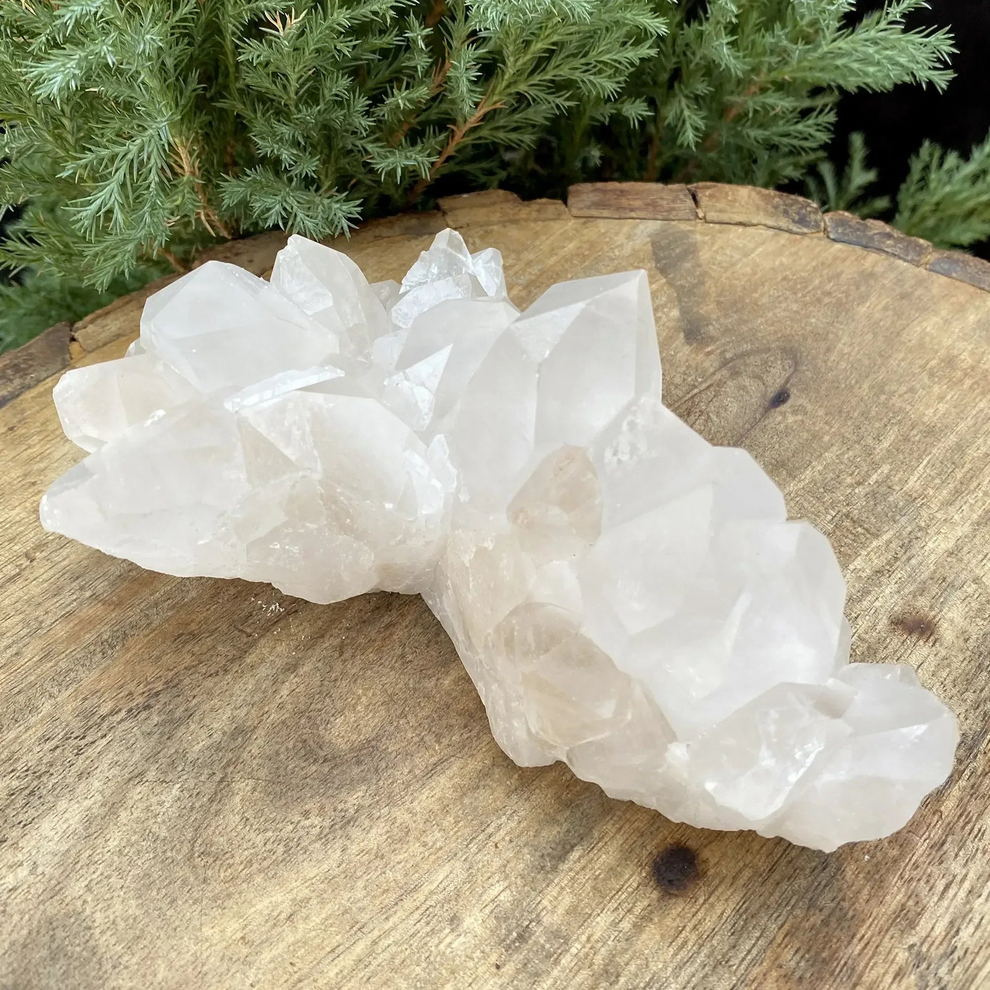 Natural Himalayan White Quartz Cluster 530g Himalayan Quartz