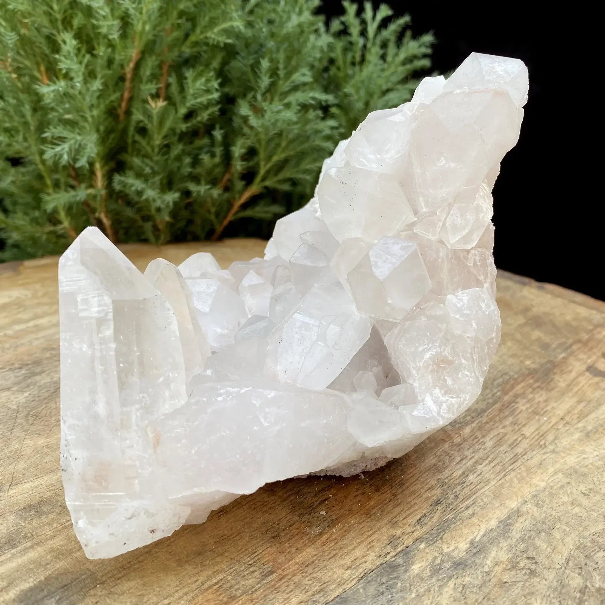 Natural Himalayan White Quartz Cluster 545g Himalayan Quartz