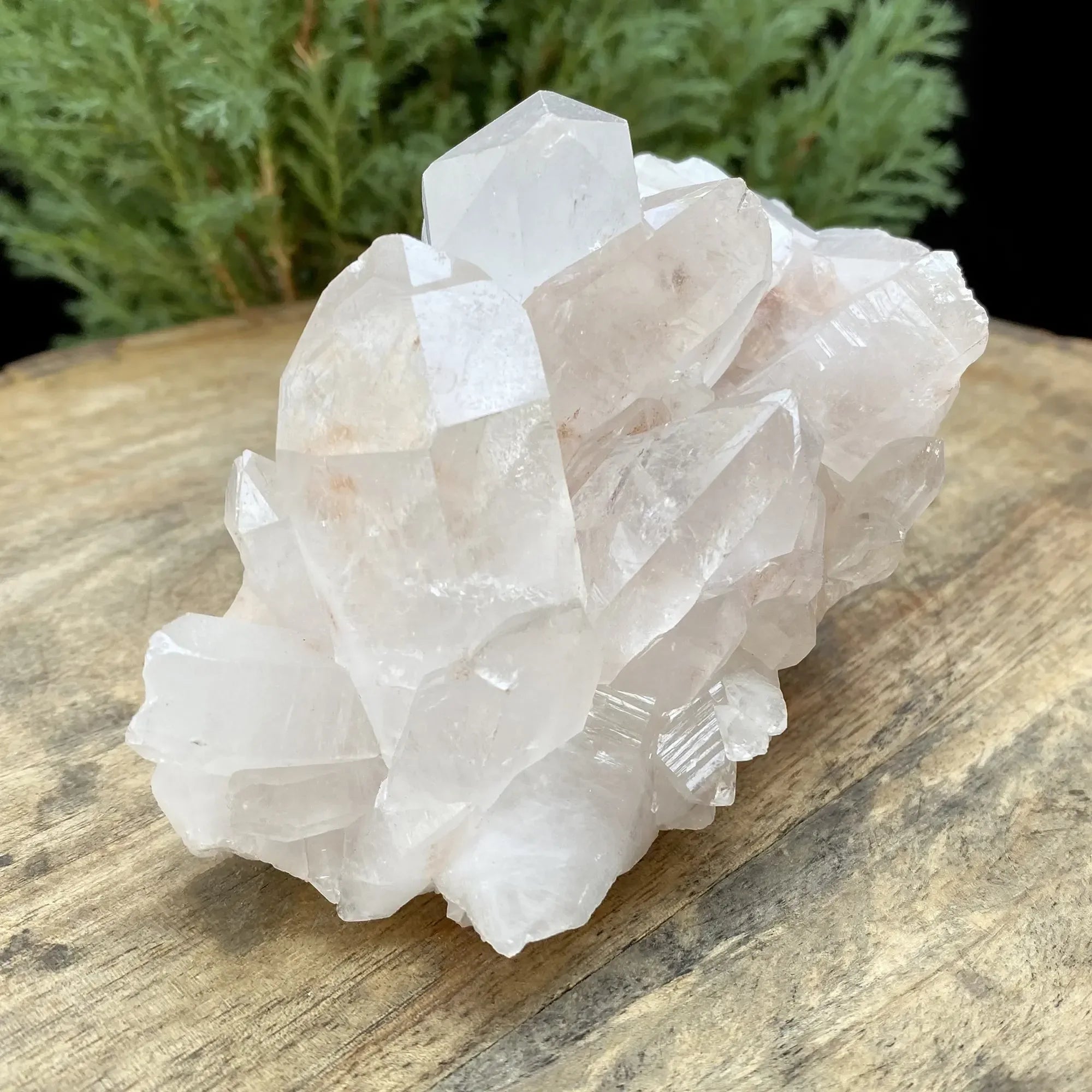 Natural Himalayan Pink Quartz Cluster 520g Himalayan Quartz