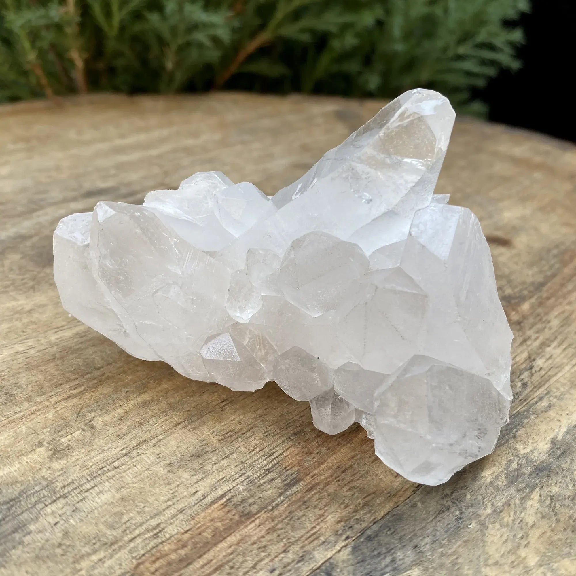 Natural Himalayan White Quartz Cluster 120g – WHQ-569 - Himalya Quartz