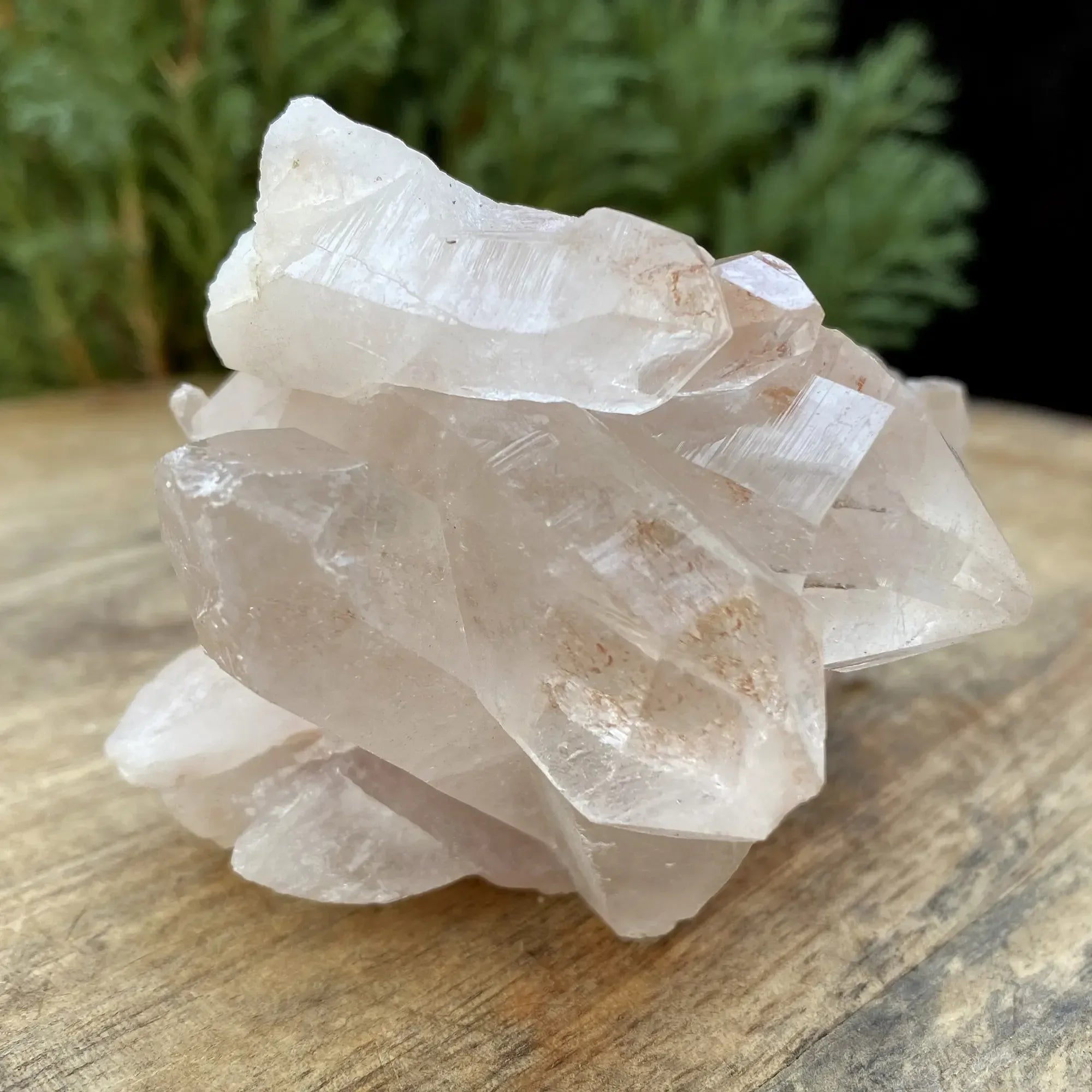 Natural Himalayan Pink Quartz Cluster 255g Himalayan Quartz