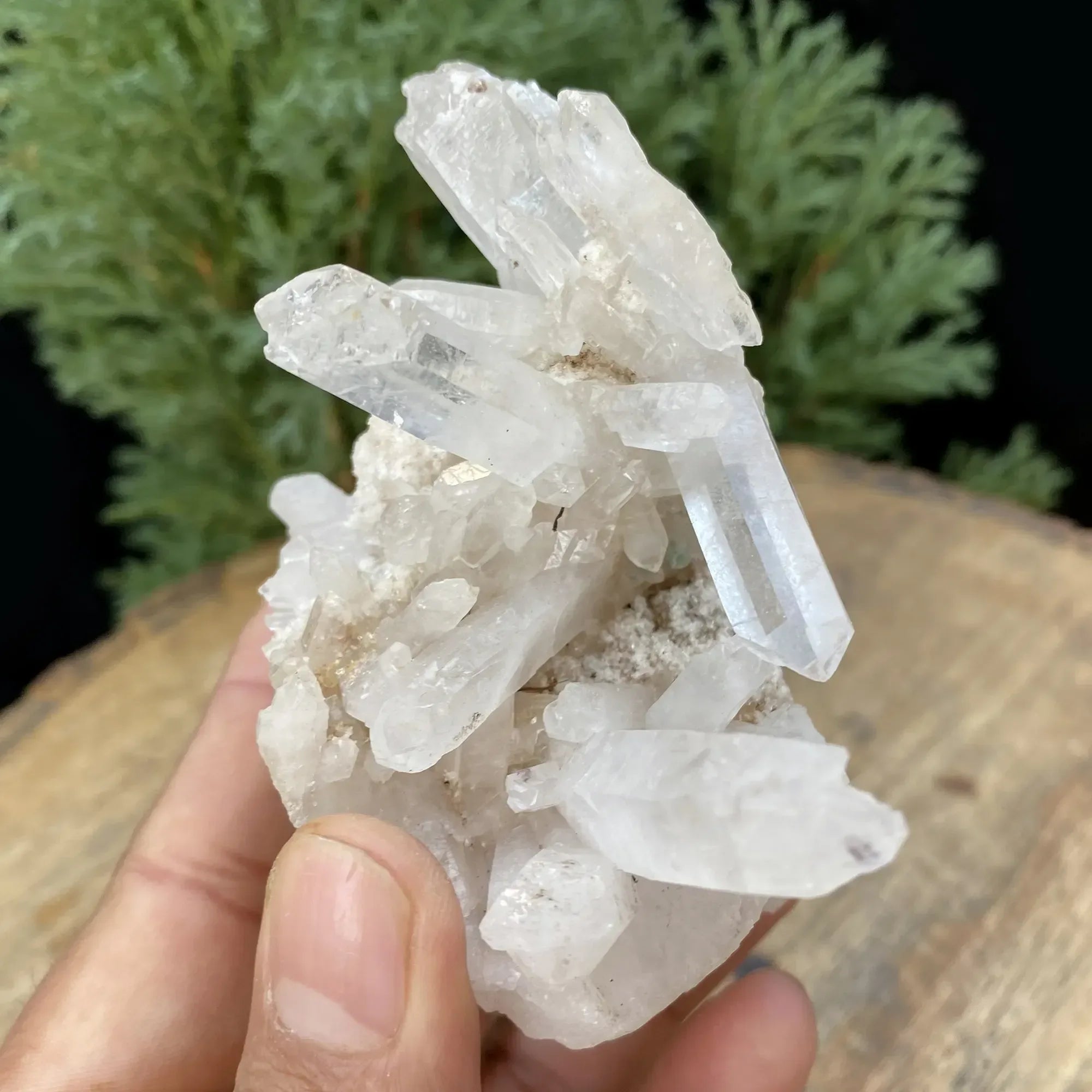 Natural Himalayan White Quartz Cluster 275g Himalayan Quartz