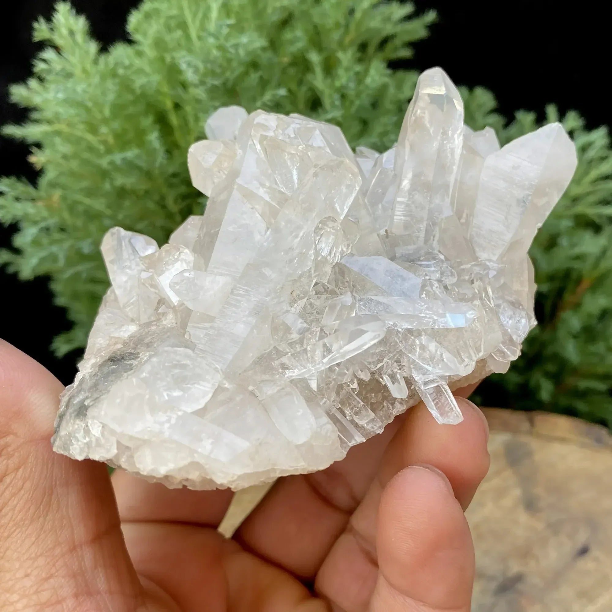 Natural Himalayan White Quartz Cluster 275g Himalayan Quartz