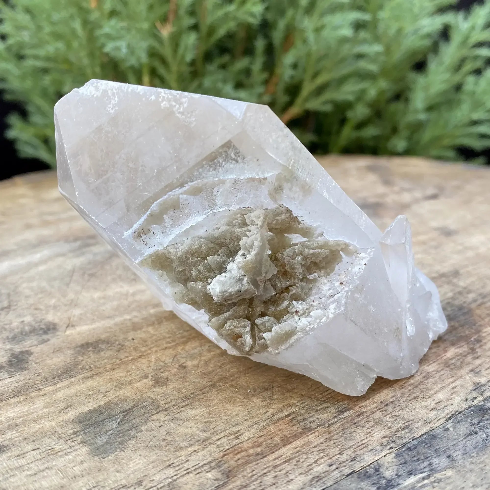 Natural Himalayan White Quartz Cluster 185g Himalayan Quartz