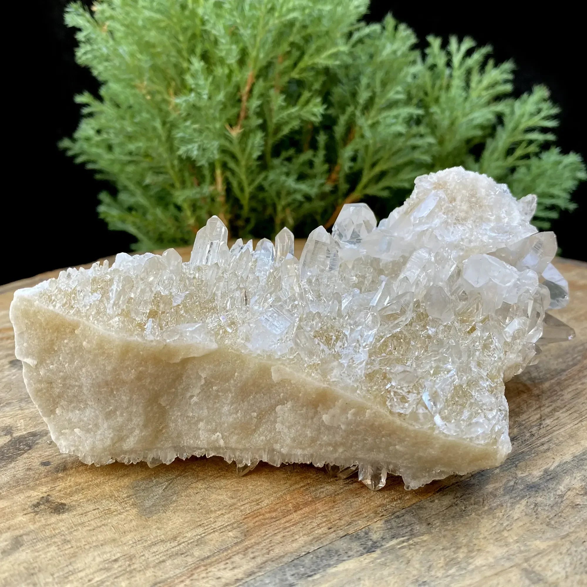 Natural Himalayan White & Pink Quartz Cluster 190g Himalayan Quartz