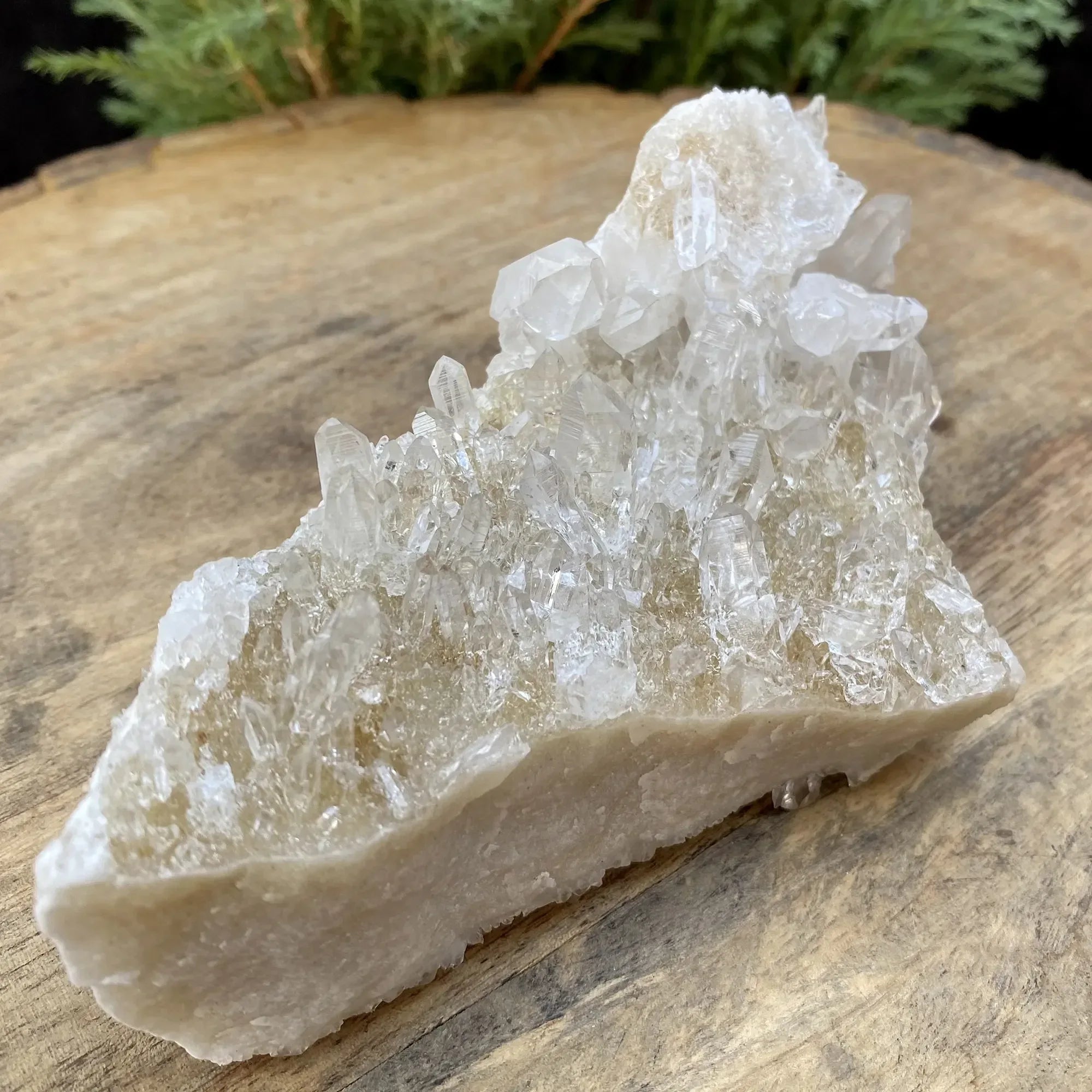 Natural Himalayan White & Pink Quartz Cluster 190g Himalayan Quartz