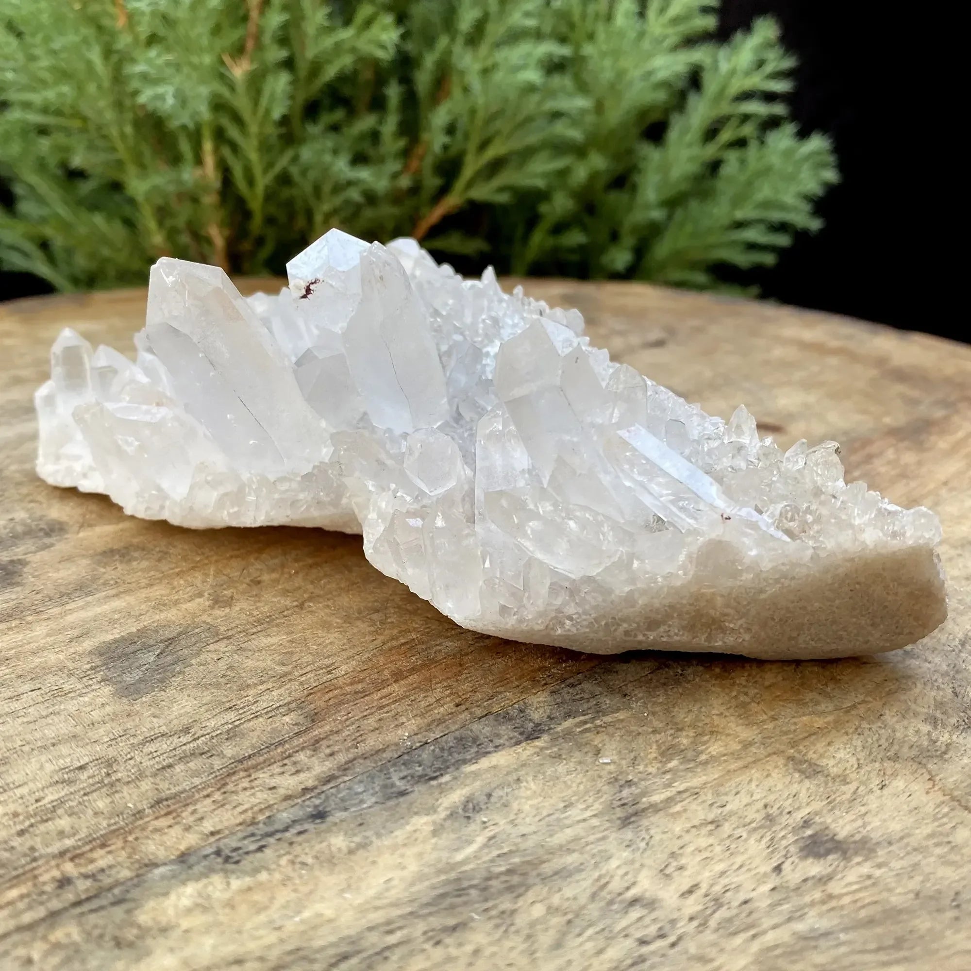 Natural Himalayan White Quartz Cluster 315g Himalayan Quartz