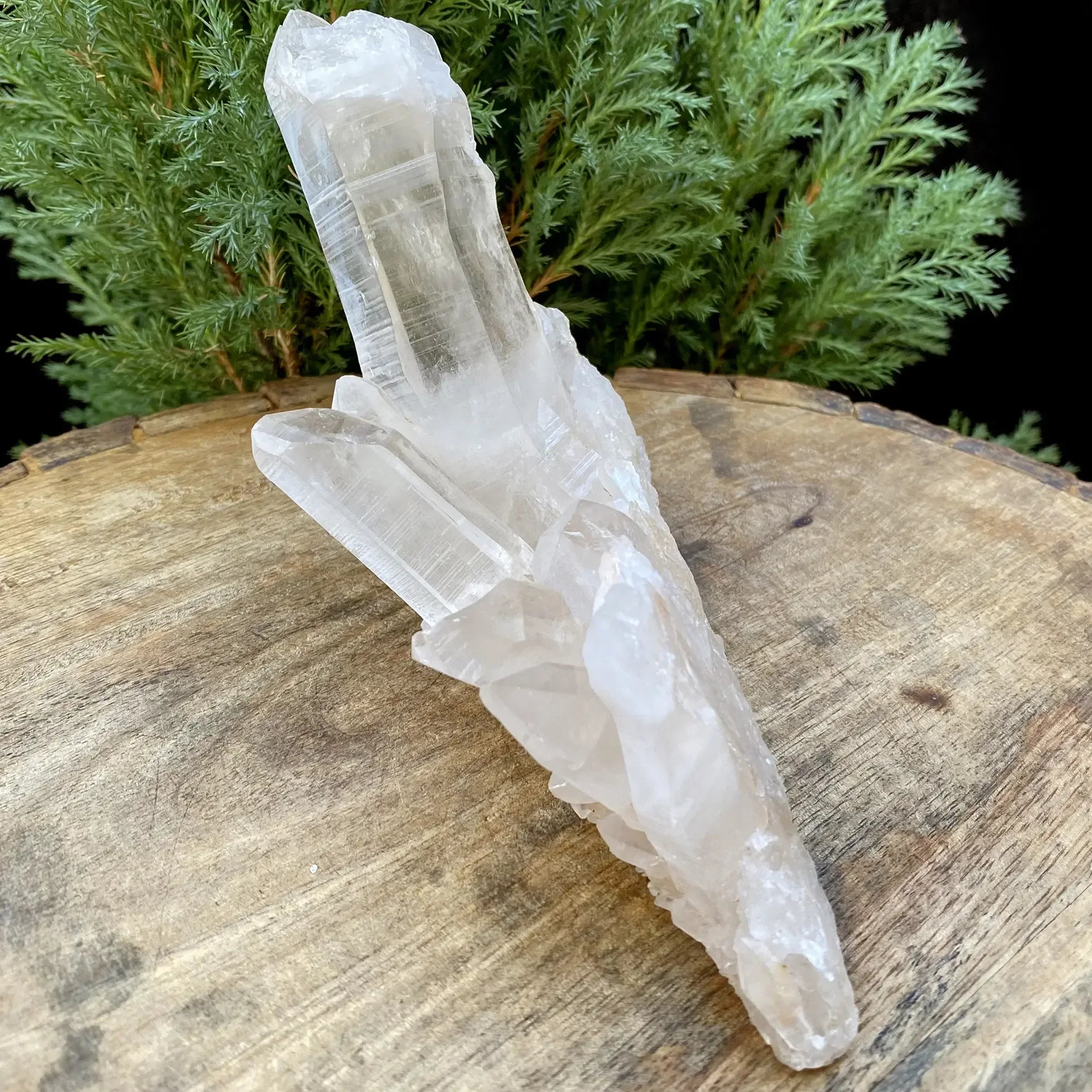 Natural Himalayan White Quartz Cluster 360g Himalayan Quartz