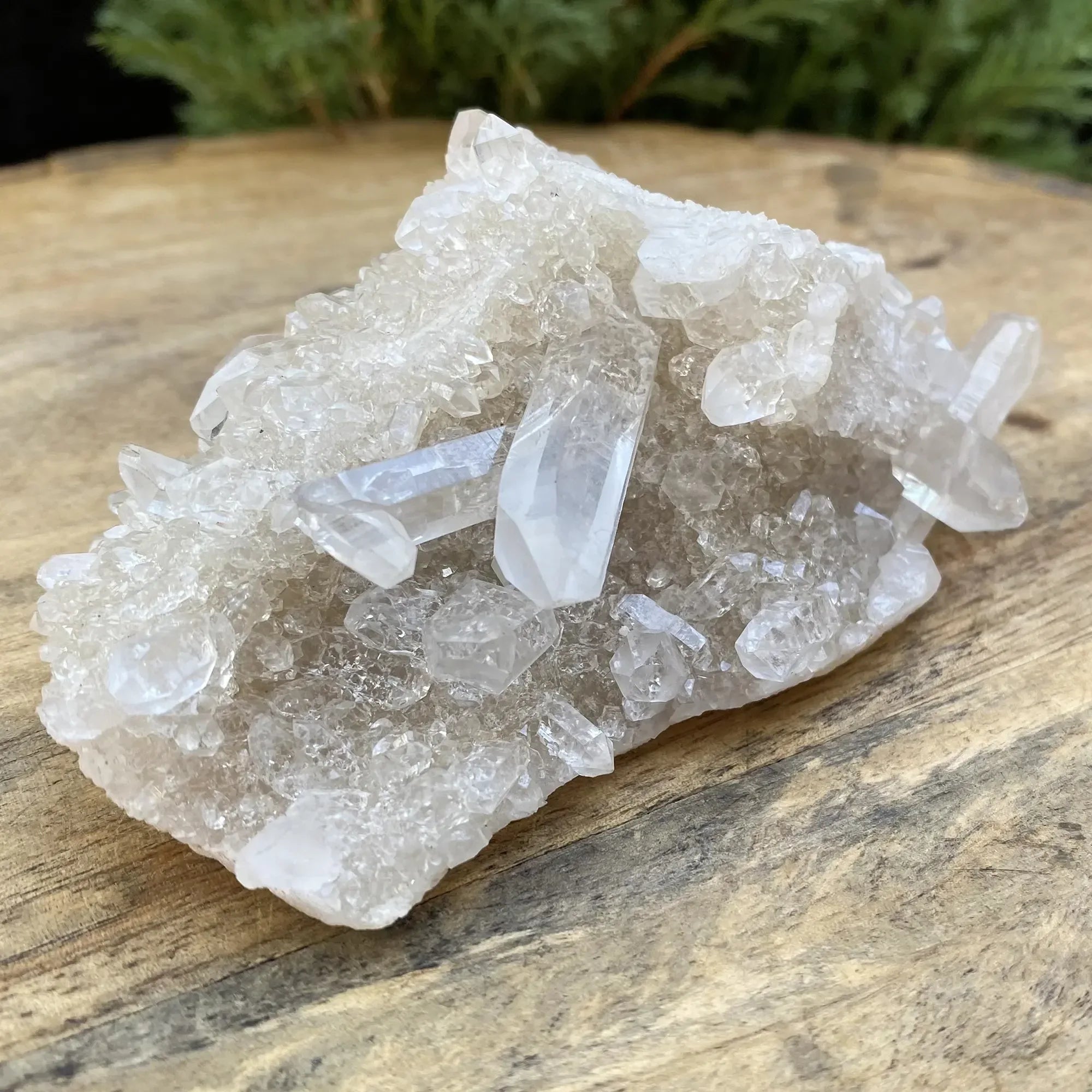 Natural Himalayan White Quartz Cluster 250g Himalayan Quartz