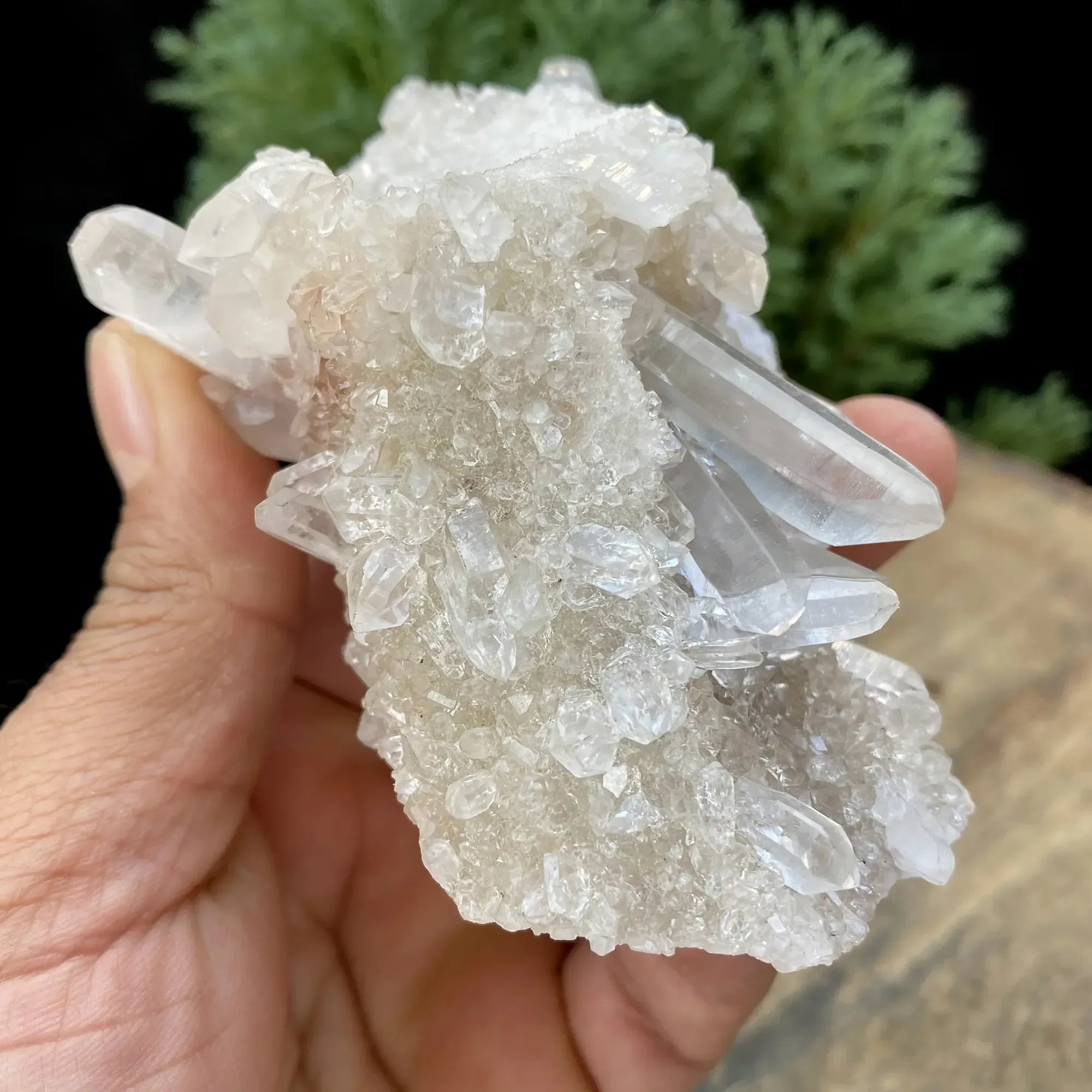 Natural Himalayan White Quartz Cluster 250g Himalayan Quartz