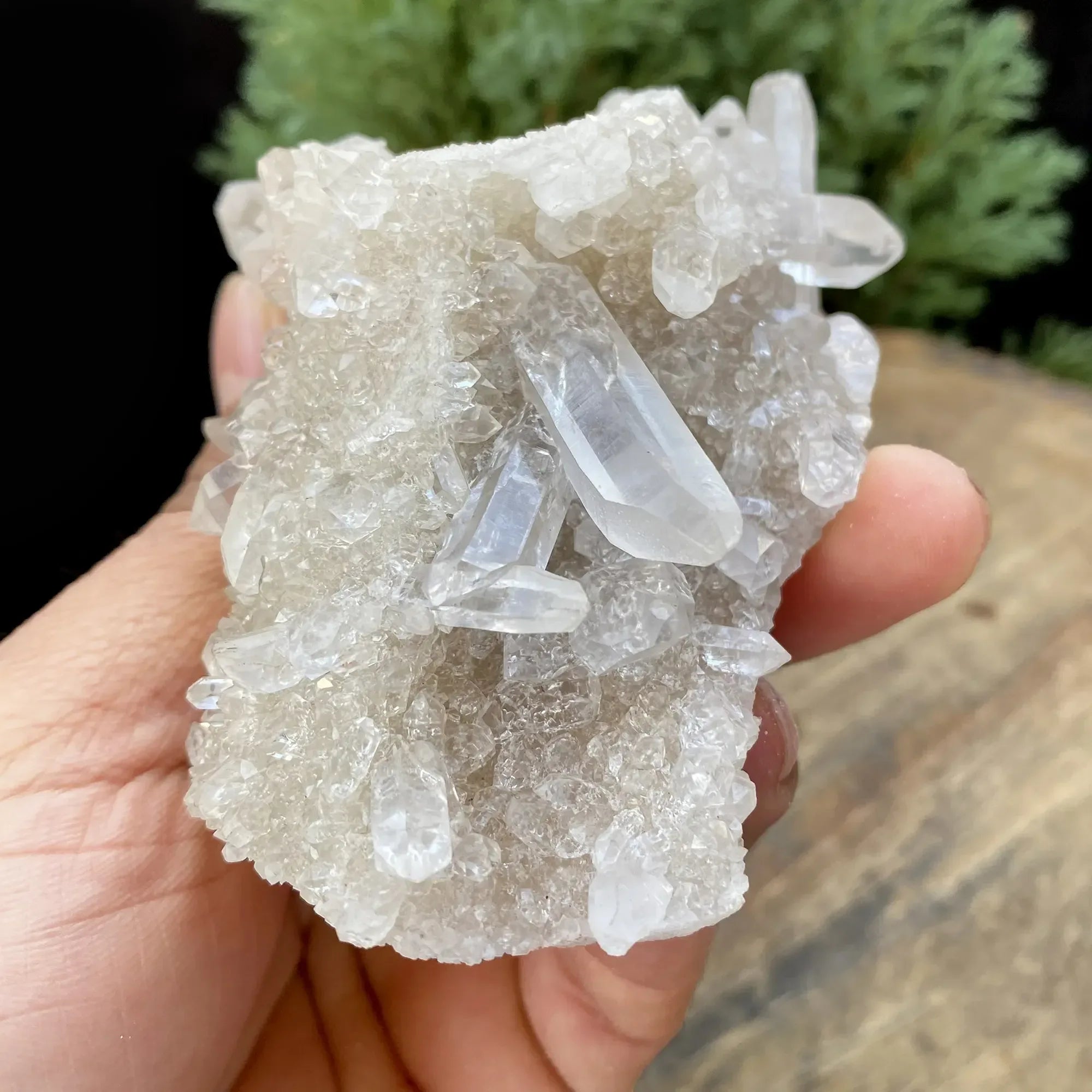 Natural Himalayan White Quartz Cluster 250g Himalayan Quartz
