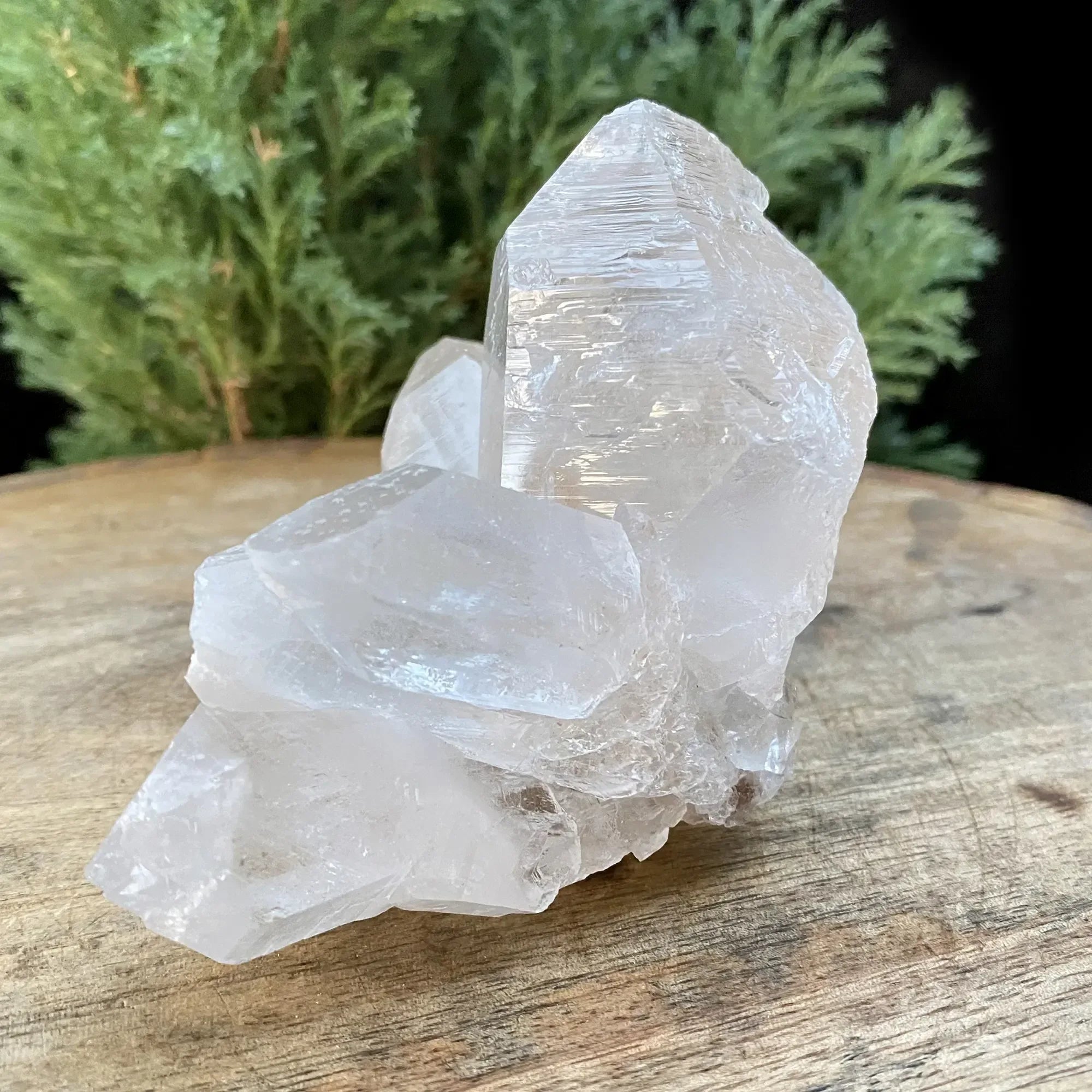 Natural Himalayan White Quartz Cluster 295g Himalayan Quartz
