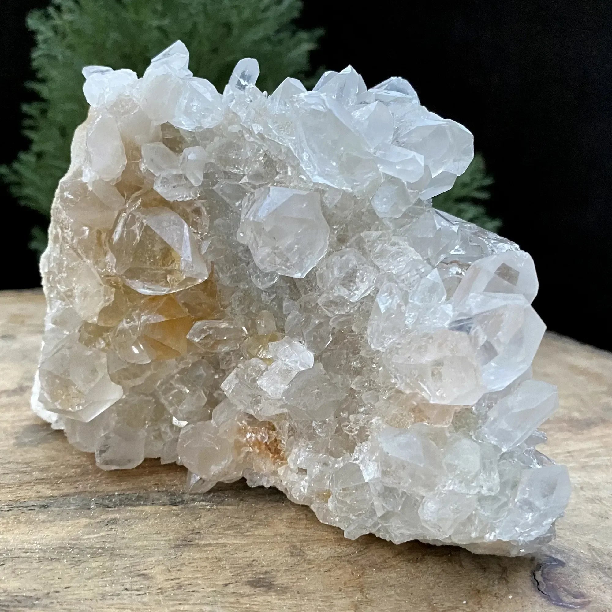 Natural Himalayan Pink & White Quartz Cluster 1065g Himalayan Quartz