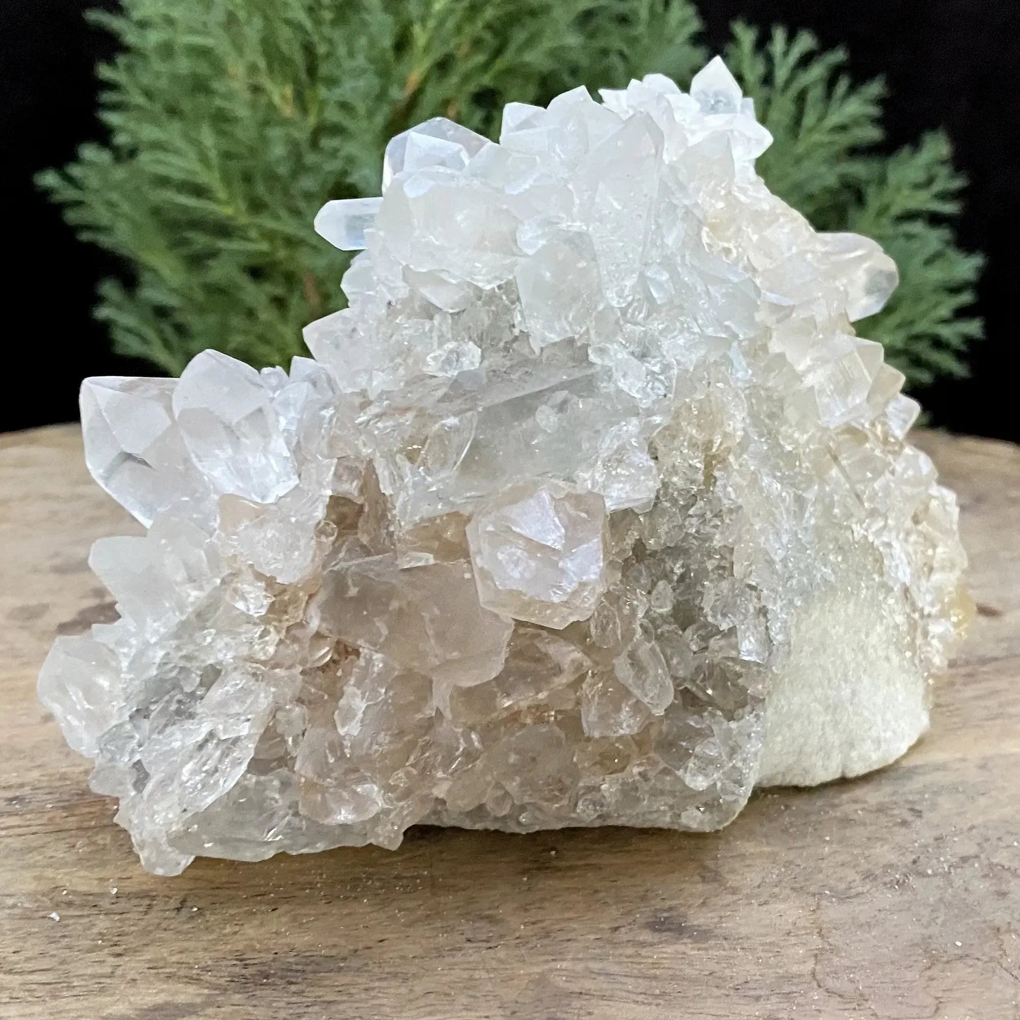 Natural Himalayan Pink & White Quartz Cluster 1065g Himalayan Quartz