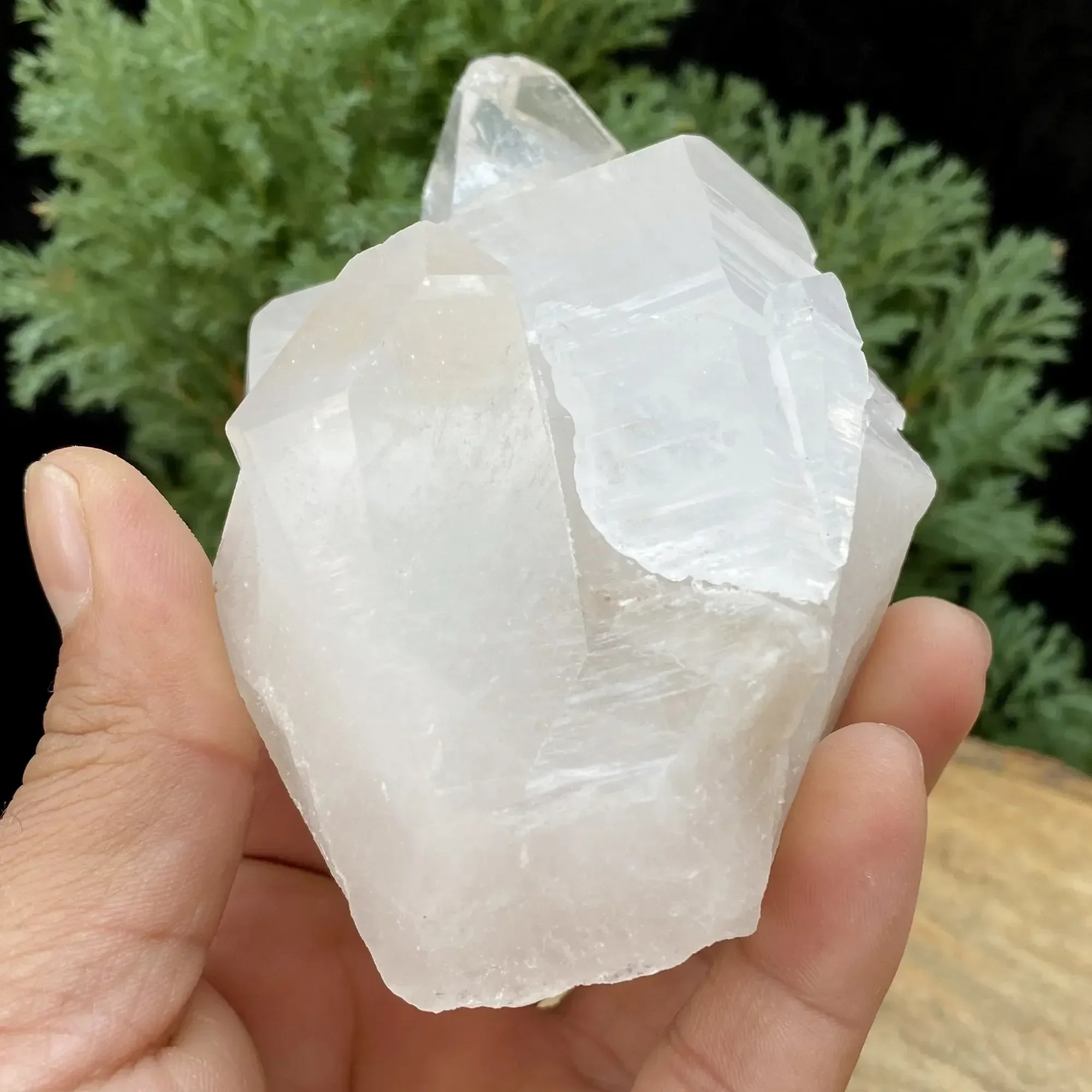 Natural Himalayan White Quartz Cluster 385g Himalayan Quartz