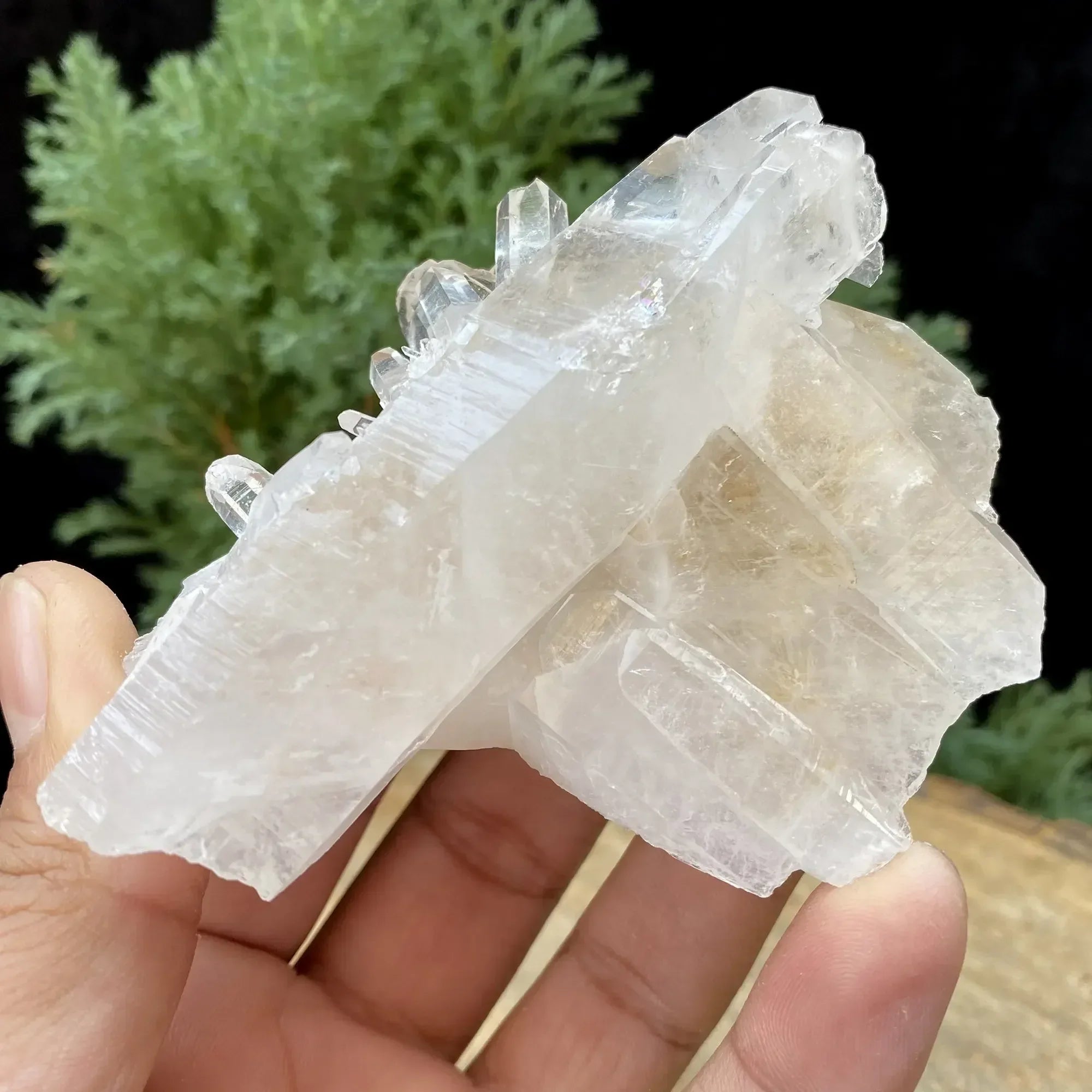 Natural Himalayan White Quartz Cluster 385g Himalayan Quartz