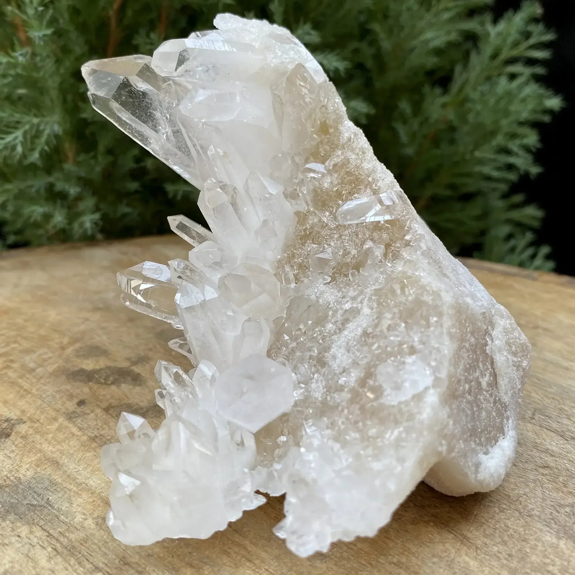 Natural Himalayan White Quartz Cluster 275g Himalayan Quartz