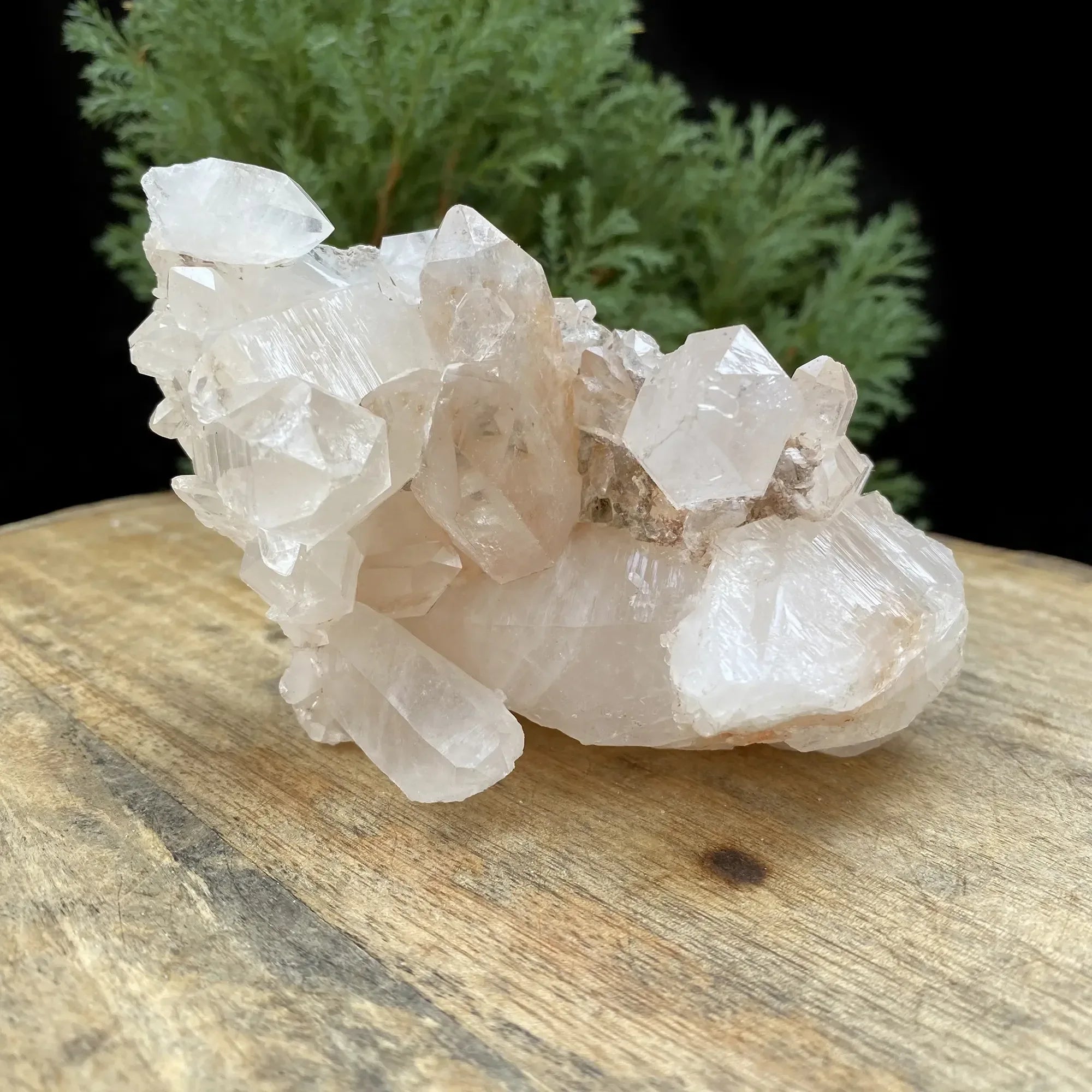Natural Himalayan Pink Quartz Cluster 365g Himalayan Quartz