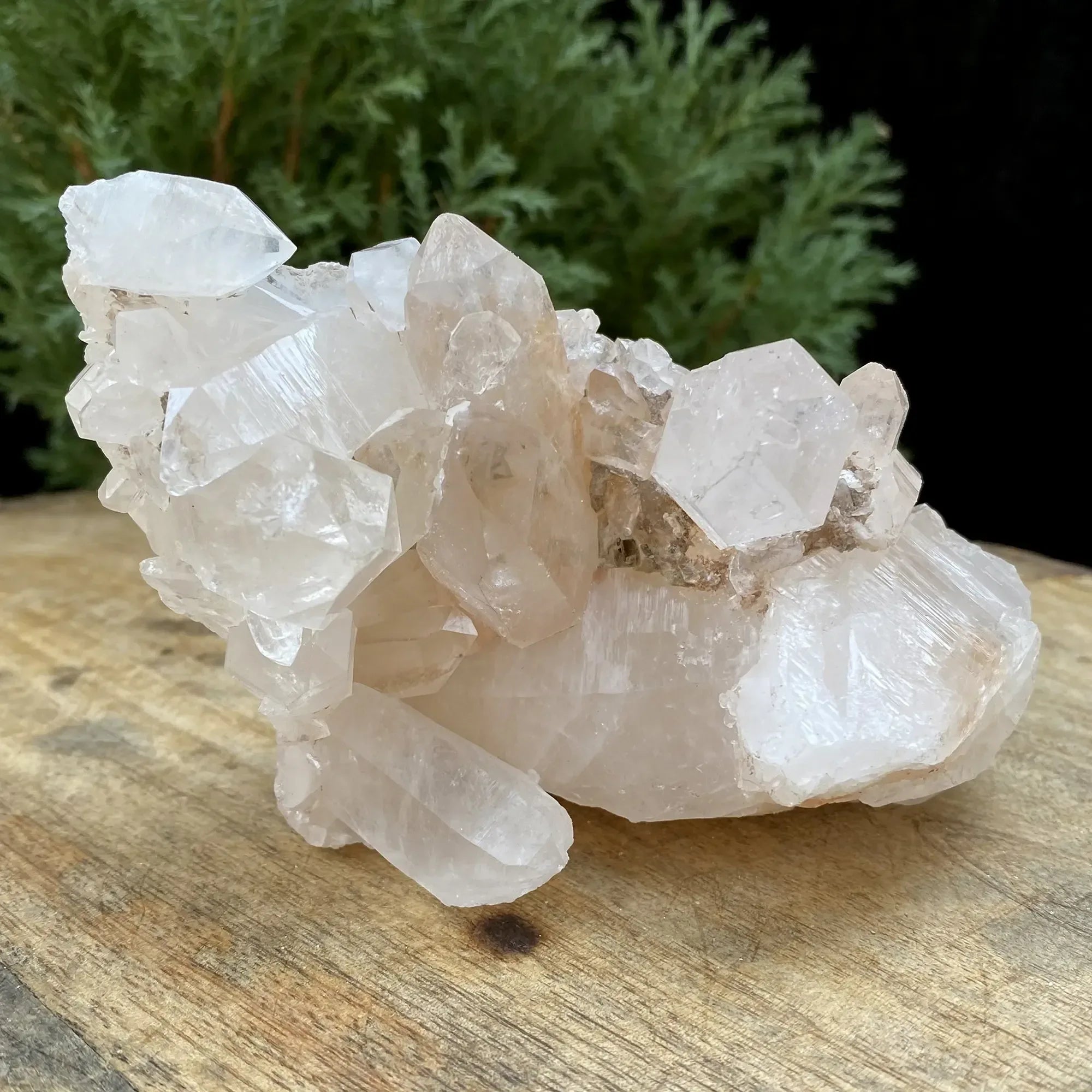Natural Himalayan Pink Quartz Cluster 365g Himalayan Quartz