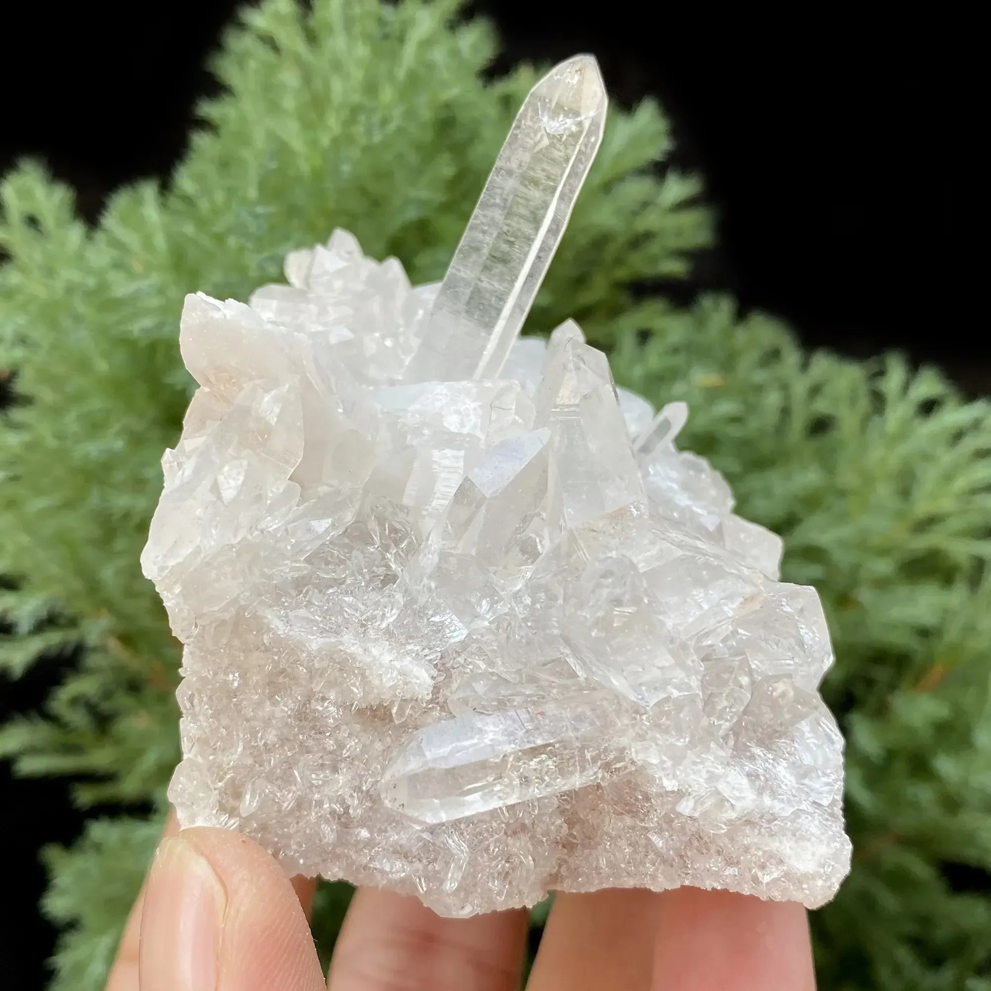 Natural Himalayan White Quartz Cluster 280g Himalayan Quartz