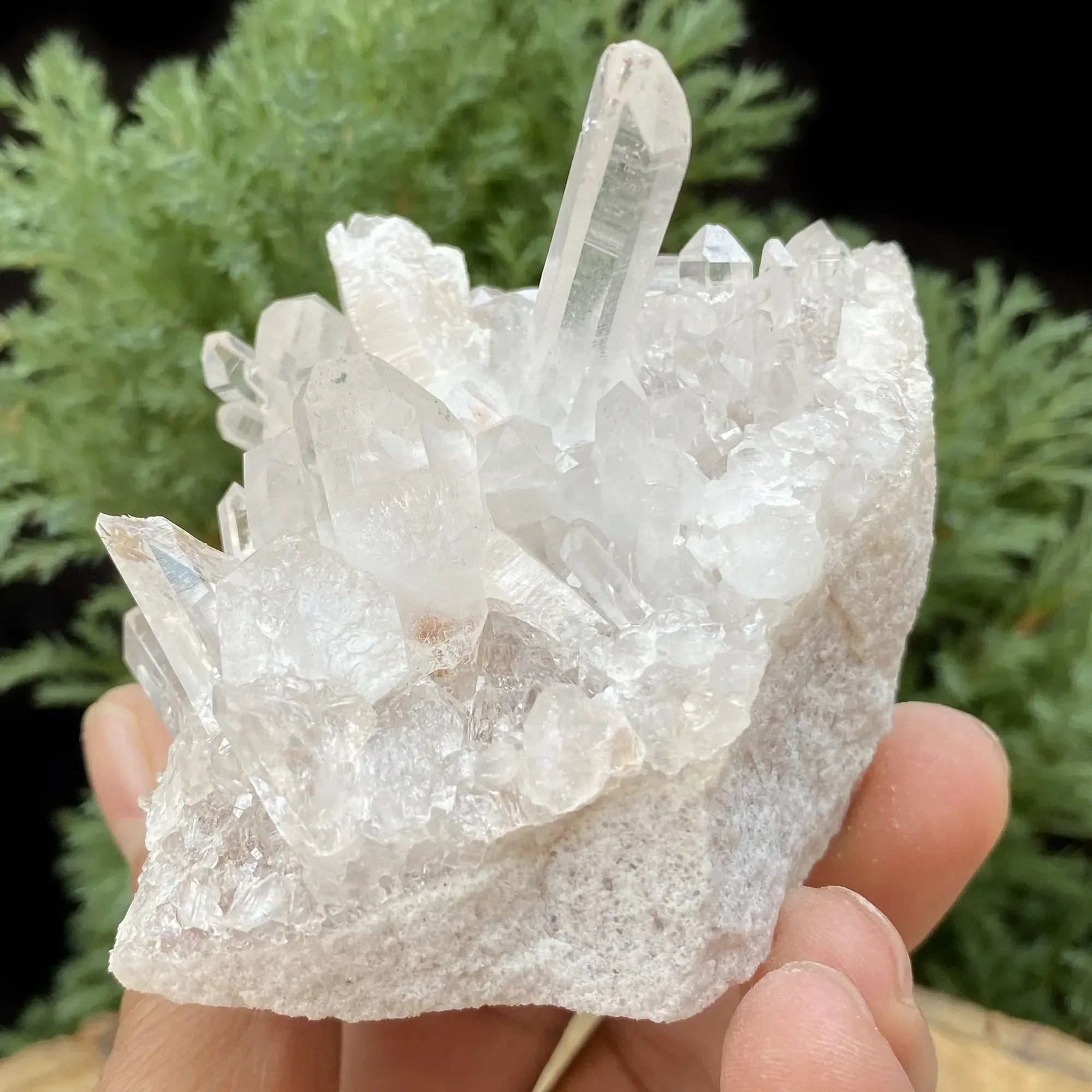Natural Himalayan White Quartz Cluster 280g Himalayan Quartz
