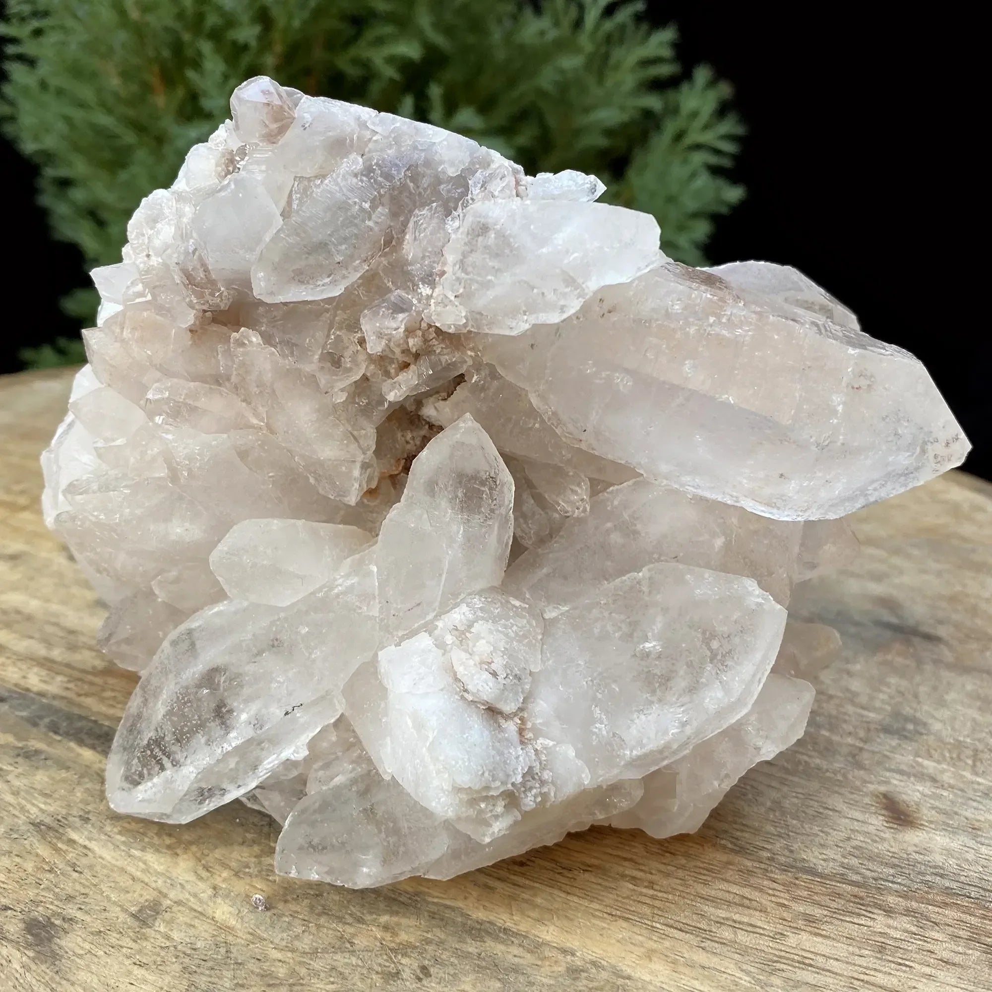 Natural Himalayan White Quartz Cluster 780g Himalayan Quartz