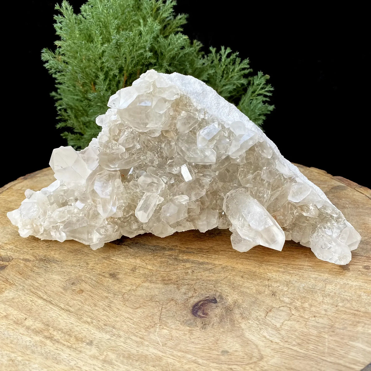 Natural Himalayan White Quartz Cluster 1080g Himalayan Quartz