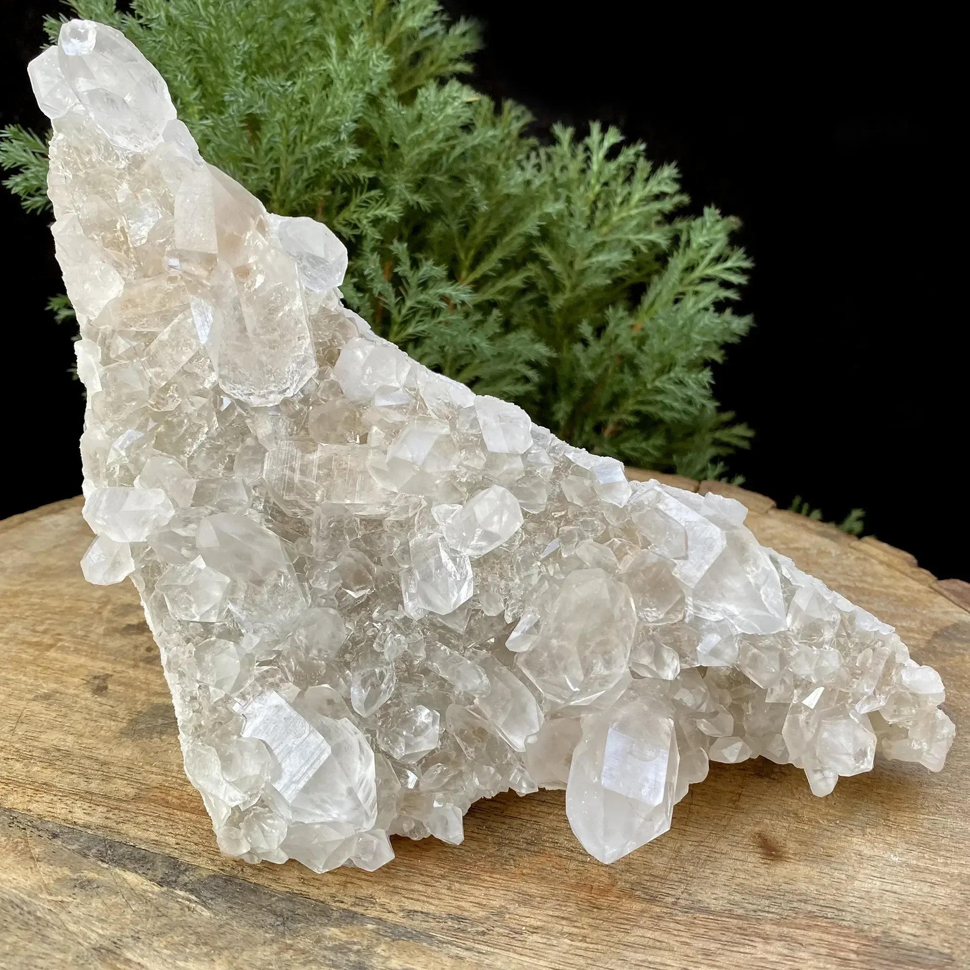 Natural Himalayan White Quartz Cluster 1080g Himalayan Quartz