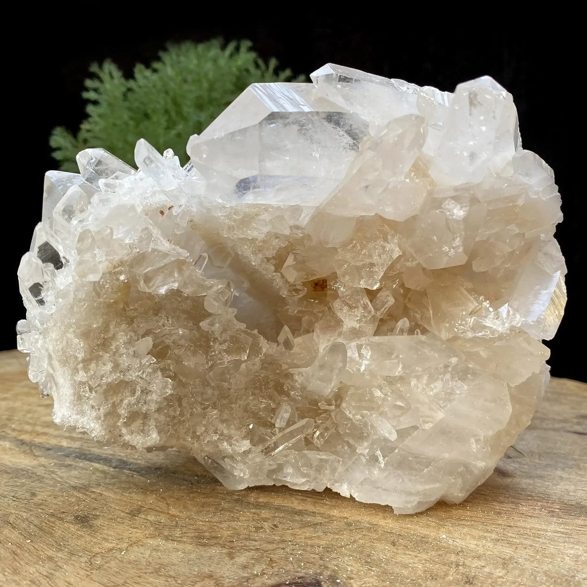 Natural Himalayan White Quartz Cluster 970g Himalayan Quartz