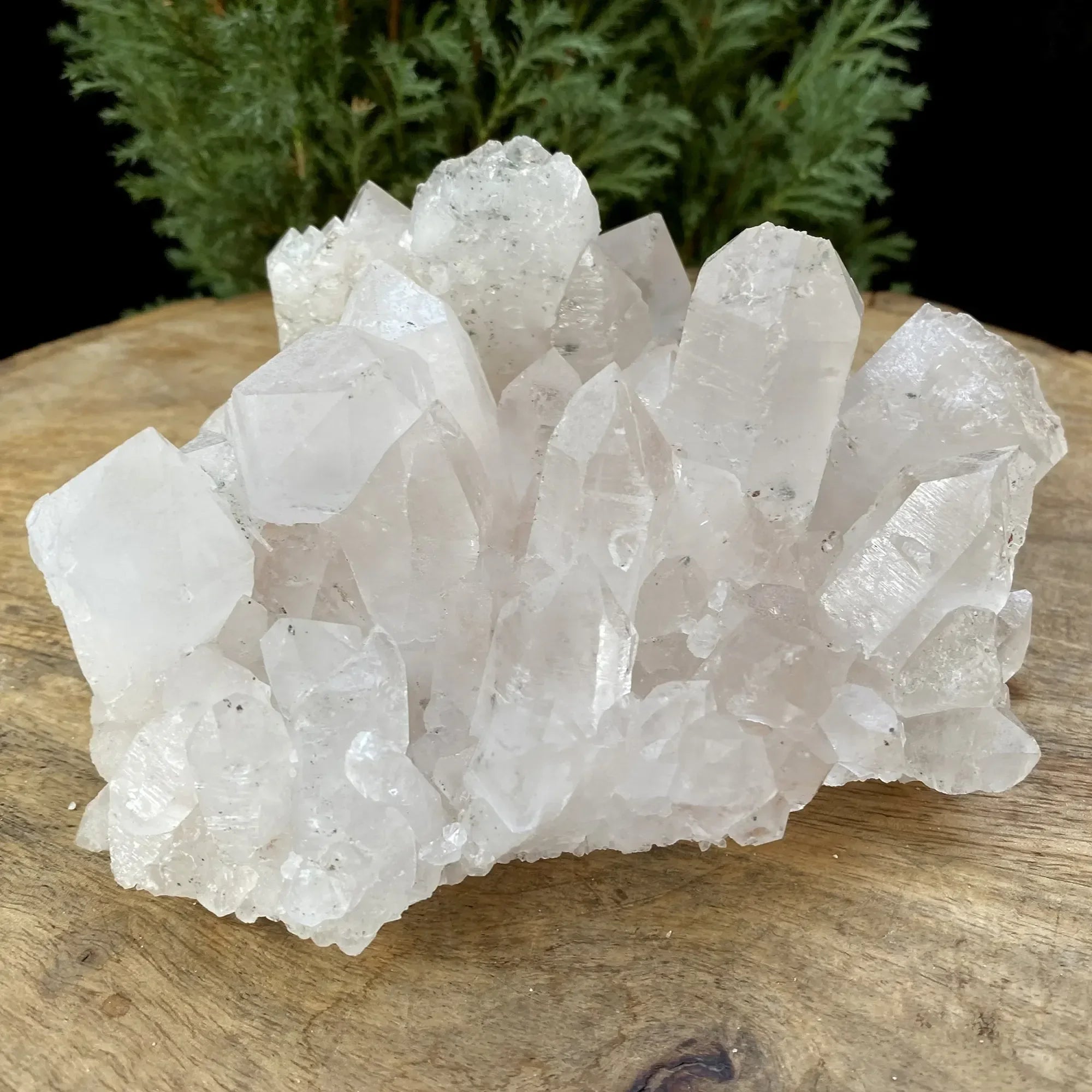 Natural Himalayan White Quartz Cluster 1135g Himalayan Quartz