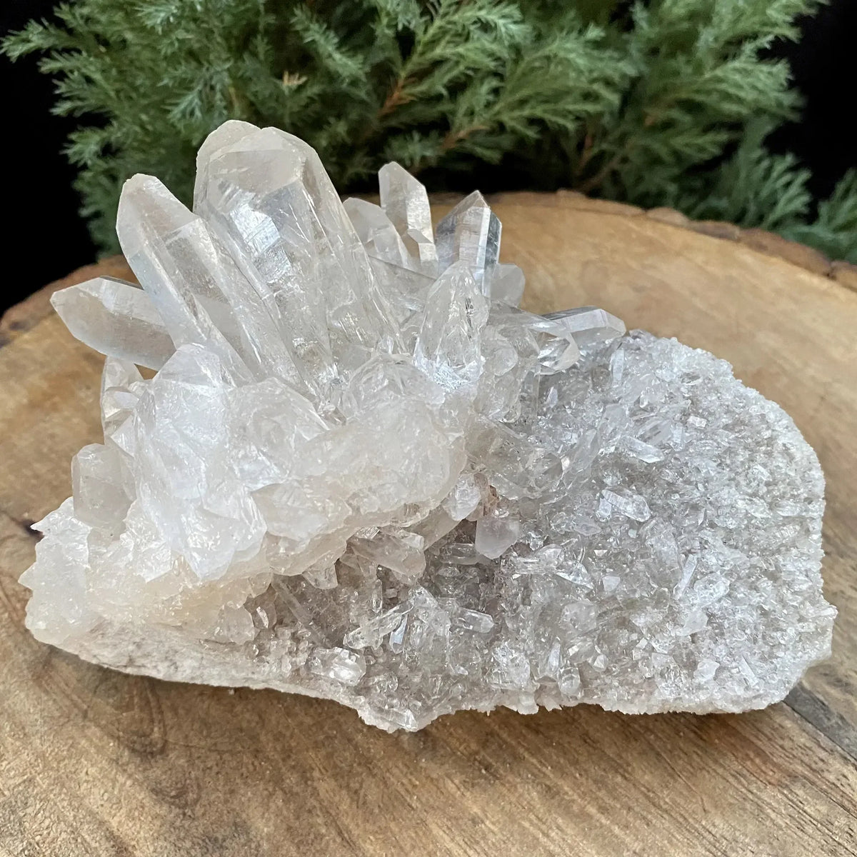 Natural Himalayan White Quartz Cluster 945g Himalayan Quartz