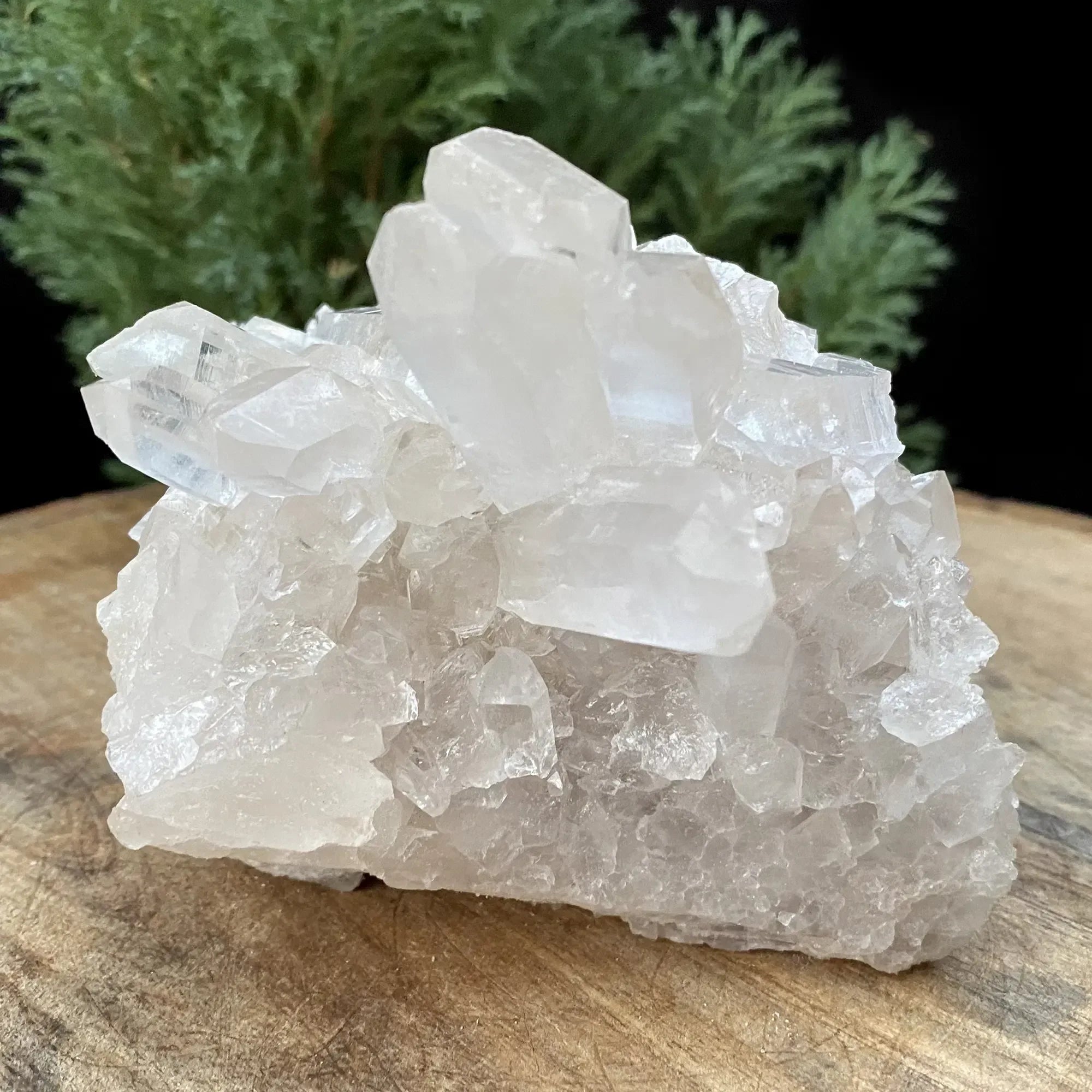 Natural Himalayan White Quartz Cluster 945g Himalayan Quartz
