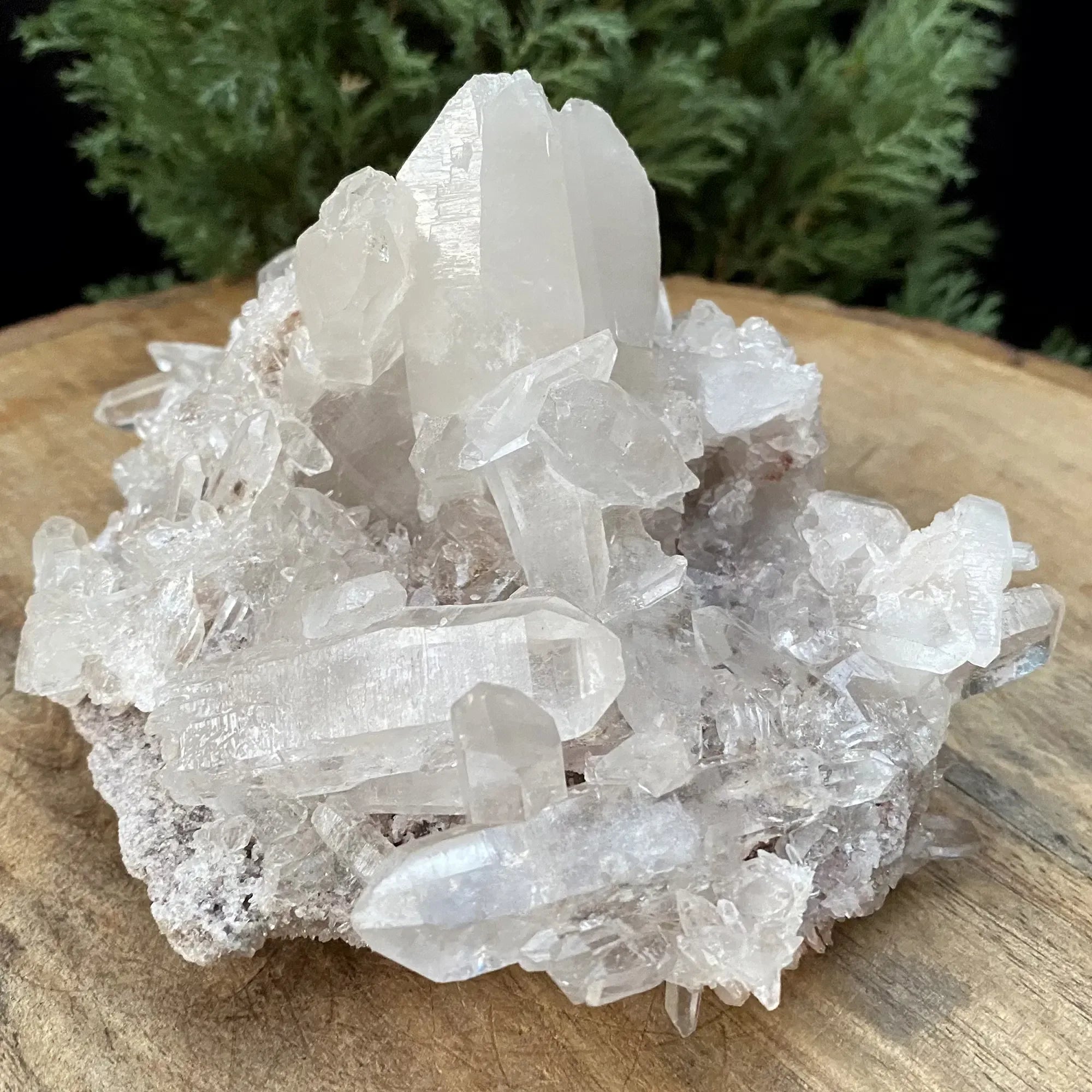 Natural Himalayan White Quartz Cluster 750g Himalayan Quartz
