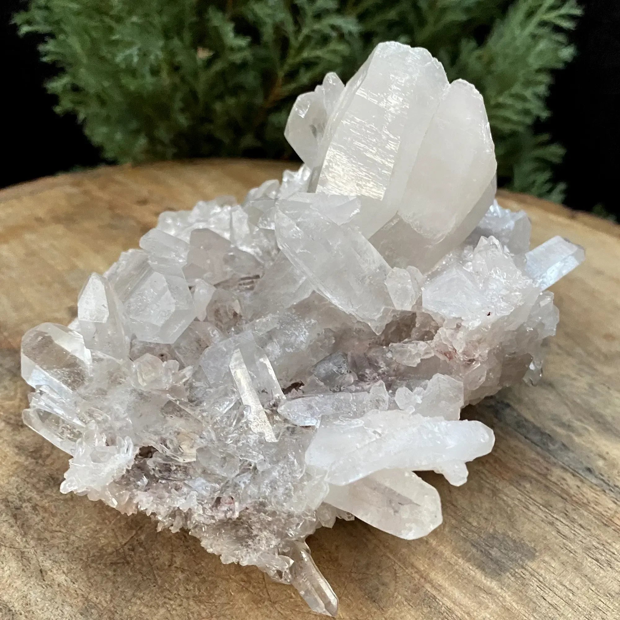 Natural Himalayan White Quartz Cluster 750g Himalayan Quartz