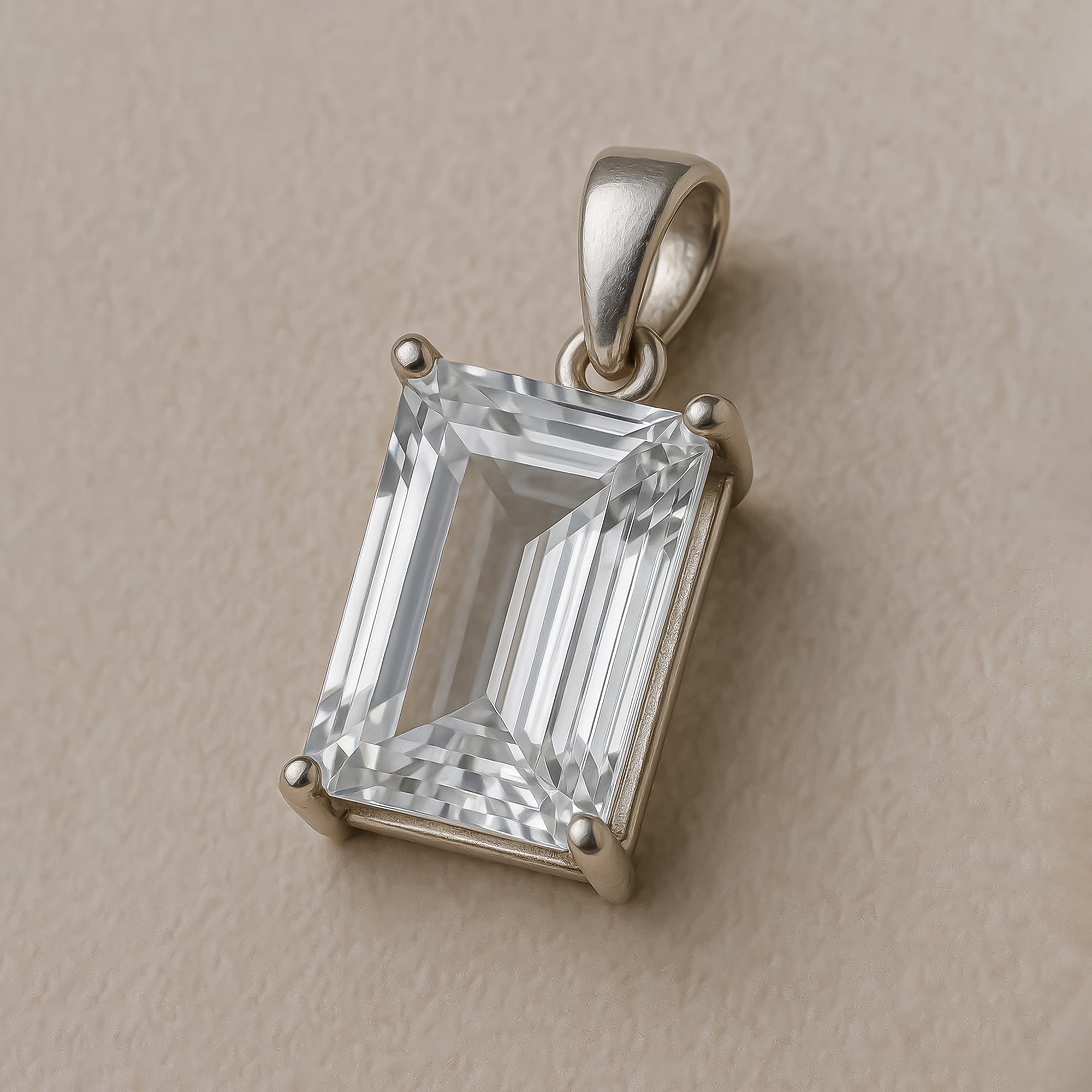 Handcrafted Petalite Pendant Necklace: 925 Sterling Silver Boho Jewelry