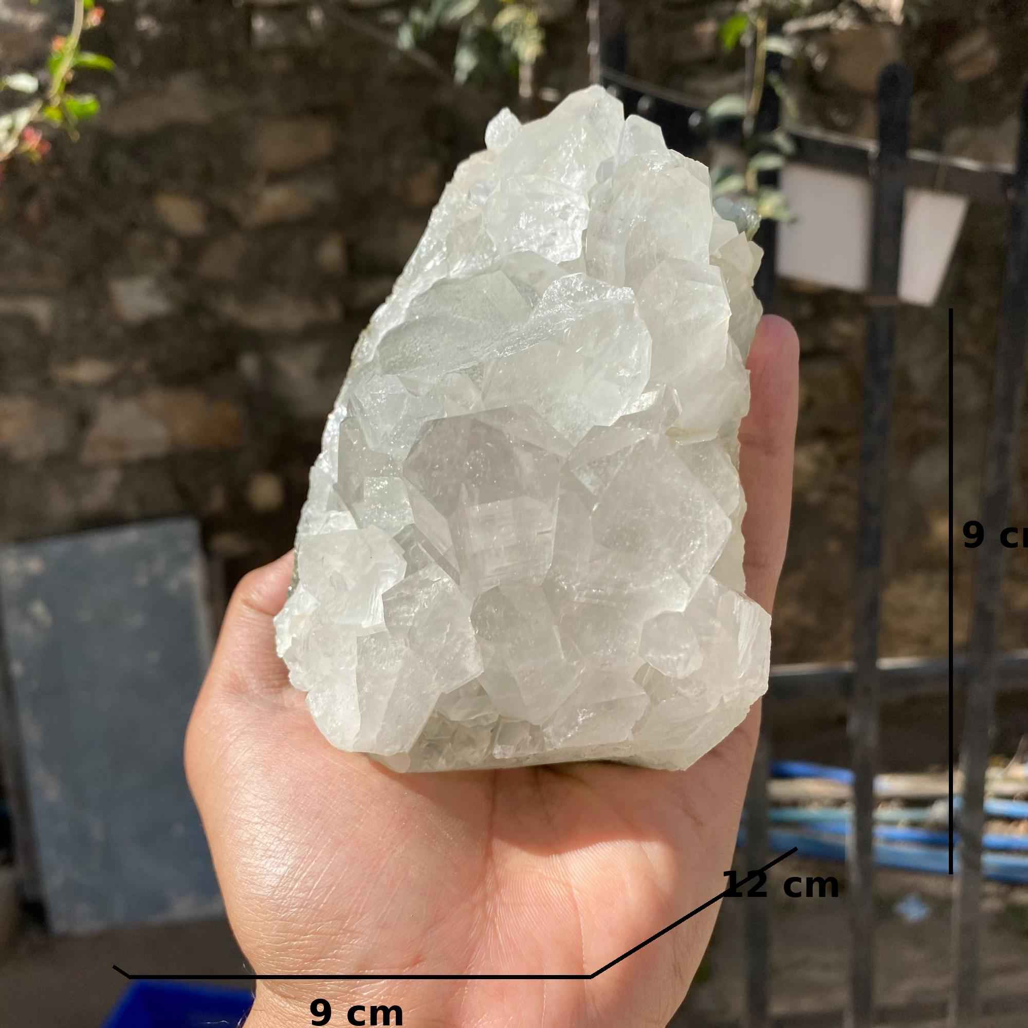 Himalayan Green Chlorite Quartz Cluster 989g