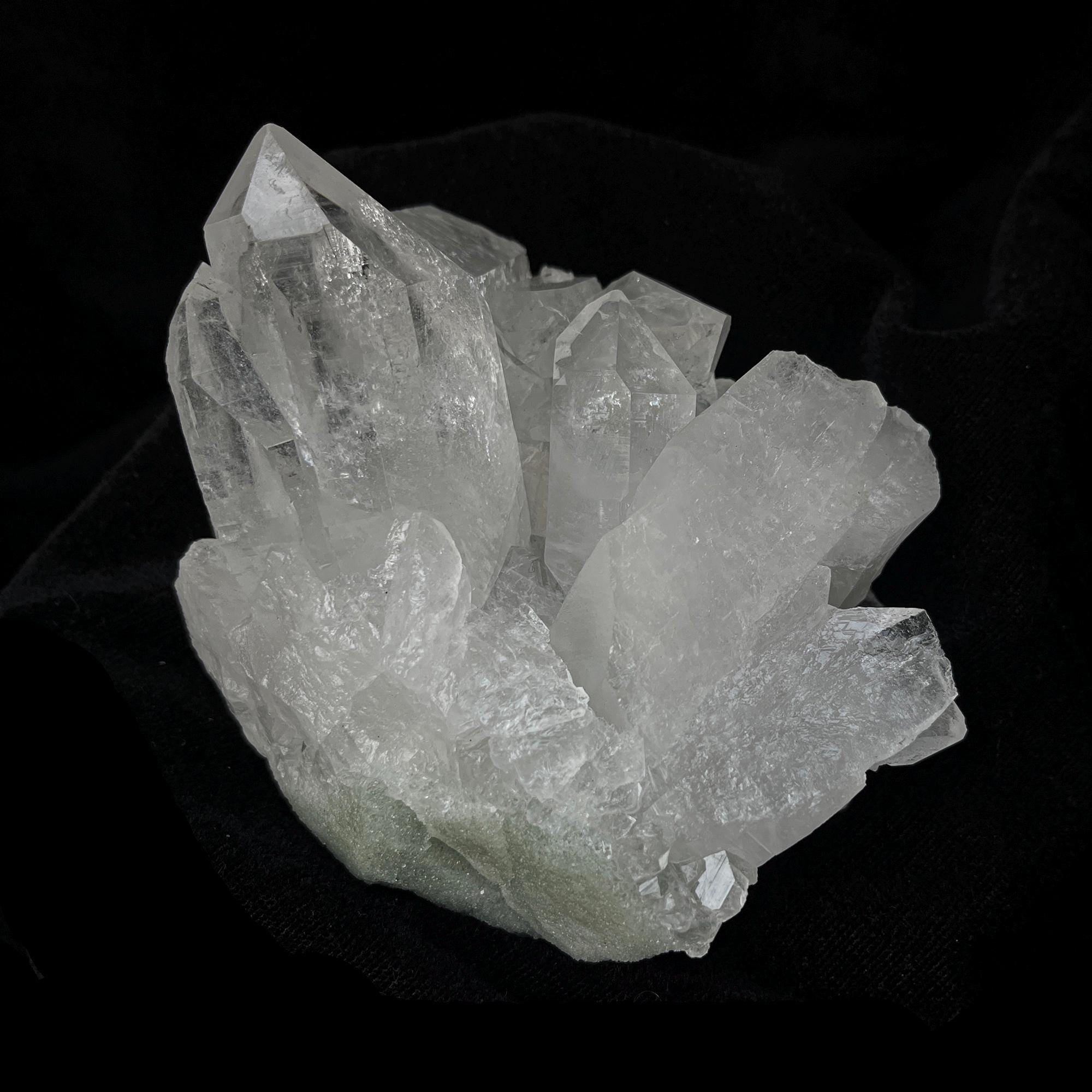 Rare Green Chlorite Quartz Specimen: Himalayan Indicolite, 560gm