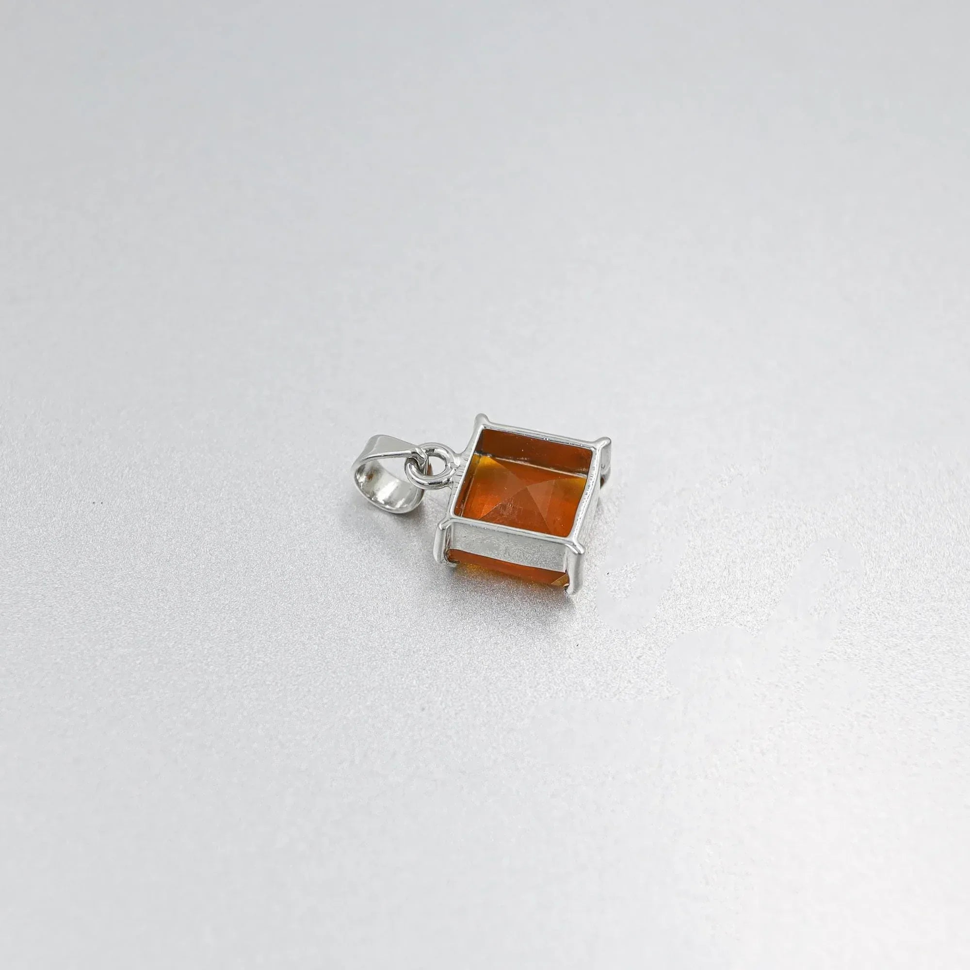 Handmade Mexican Fire Opal Necklace: 925 Sterling Silver October Birthstone