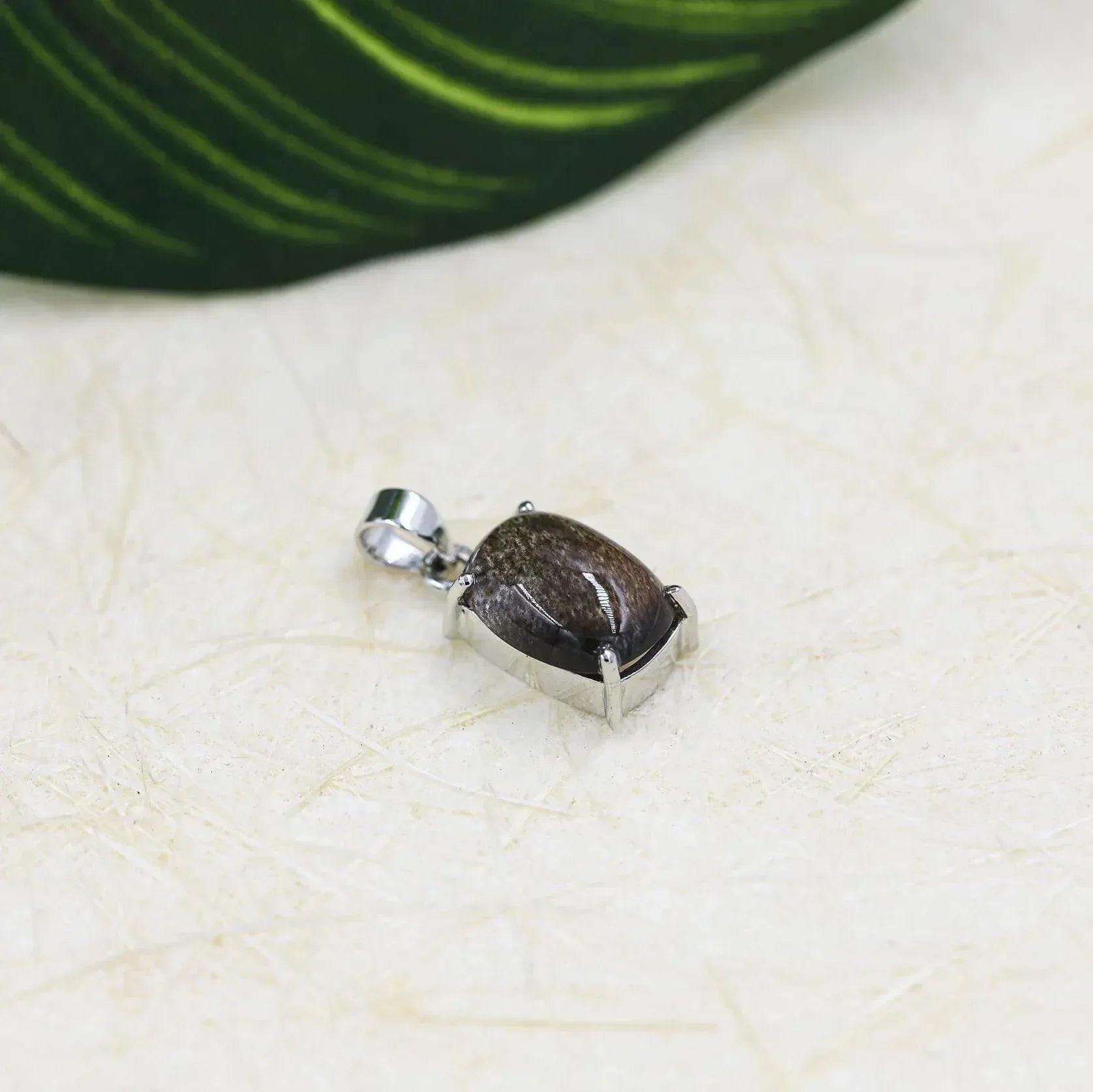 Cacoxenite in Amethyst Pendant: Super Seven 925 Sterling Silver