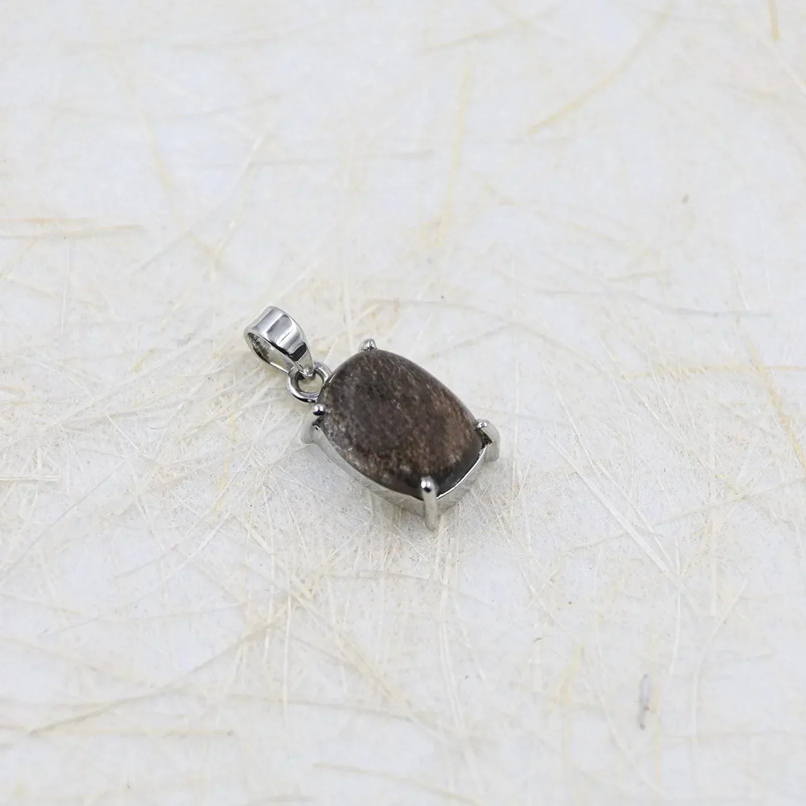 Cacoxenite in Amethyst Pendant: Super Seven 925 Sterling Silver