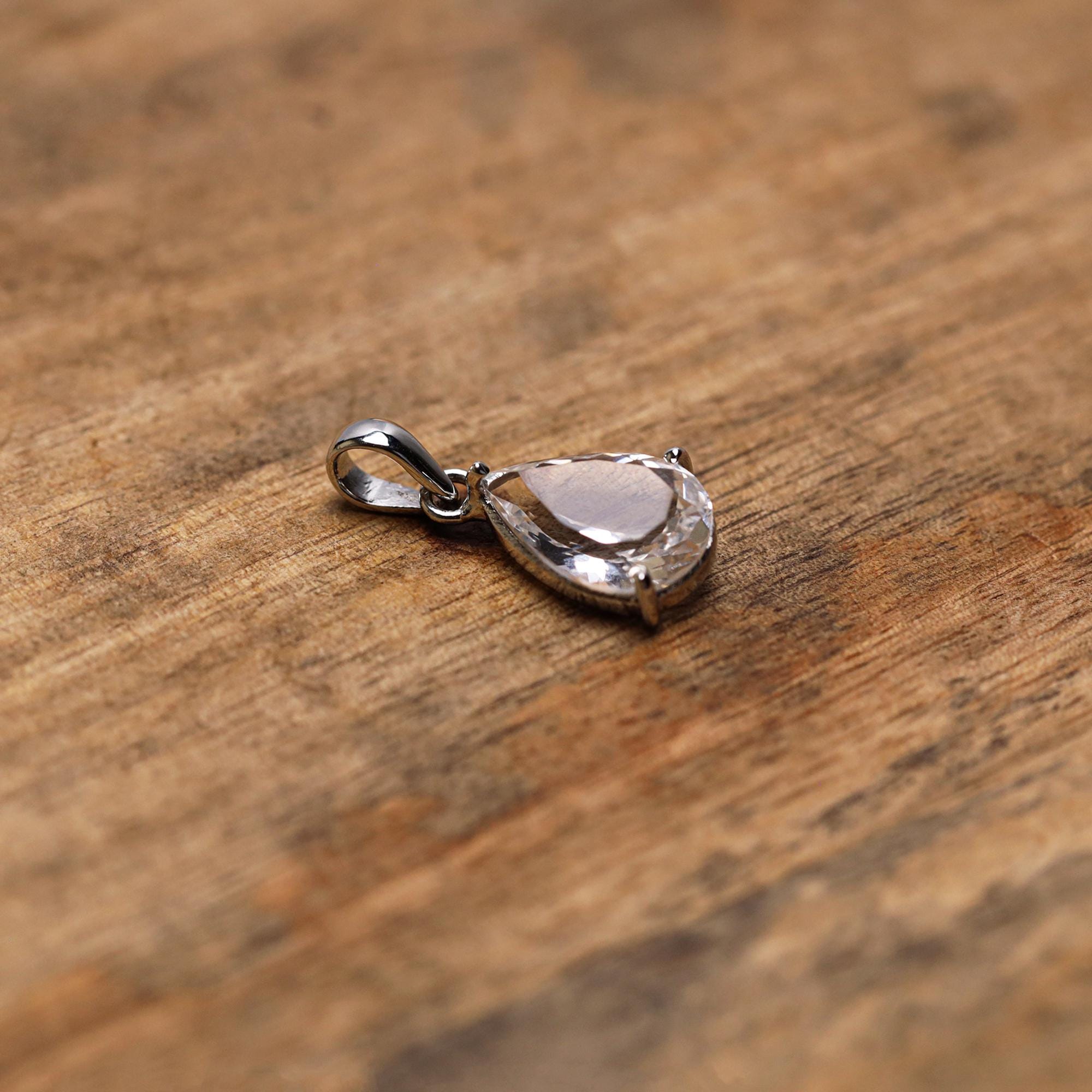 Handmade 925 Sterling Silver Petalite Pendant: Vintage Women's Jewelry