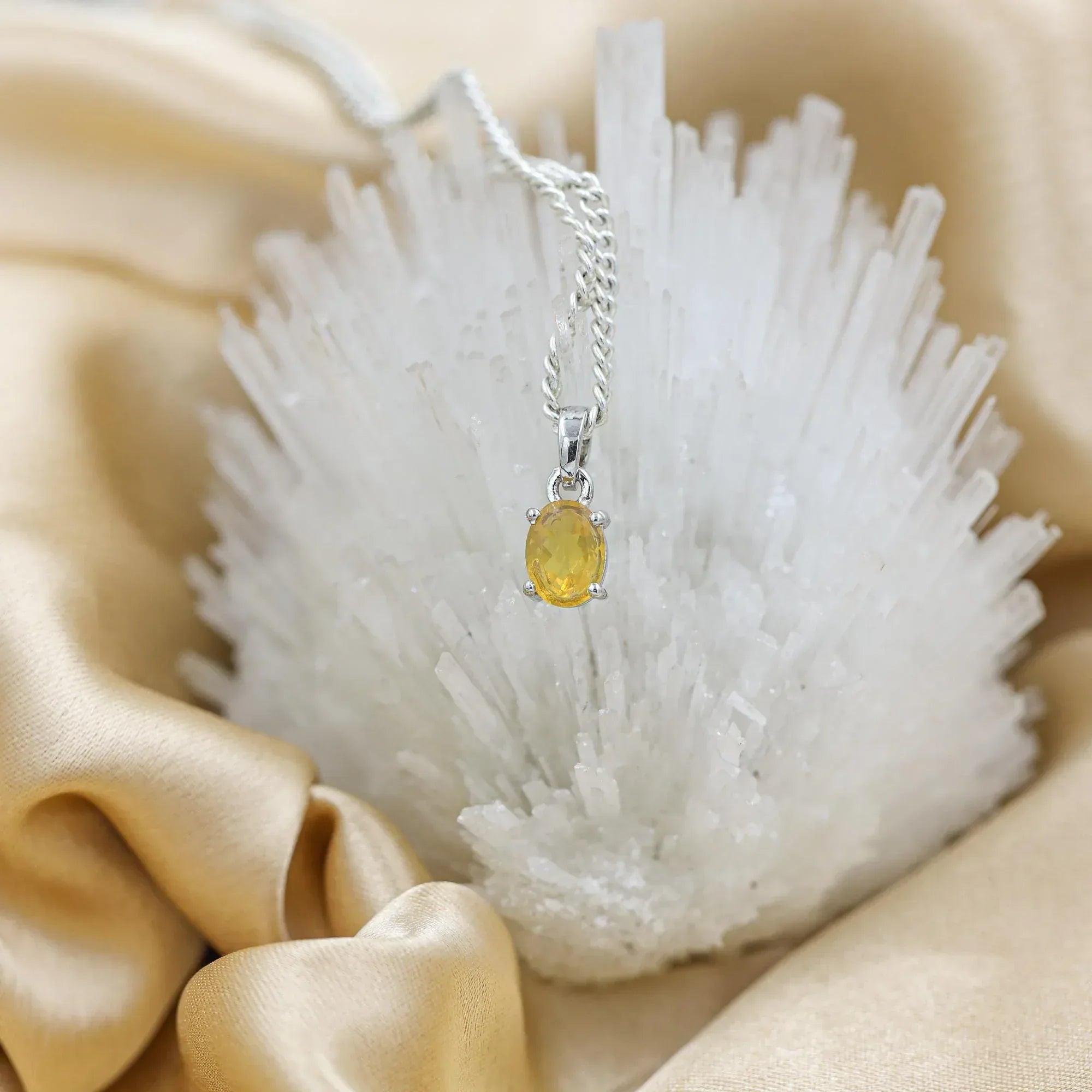 Handmade Mexican Fire Opal Pendant: 925 Sterling Silver Necklace