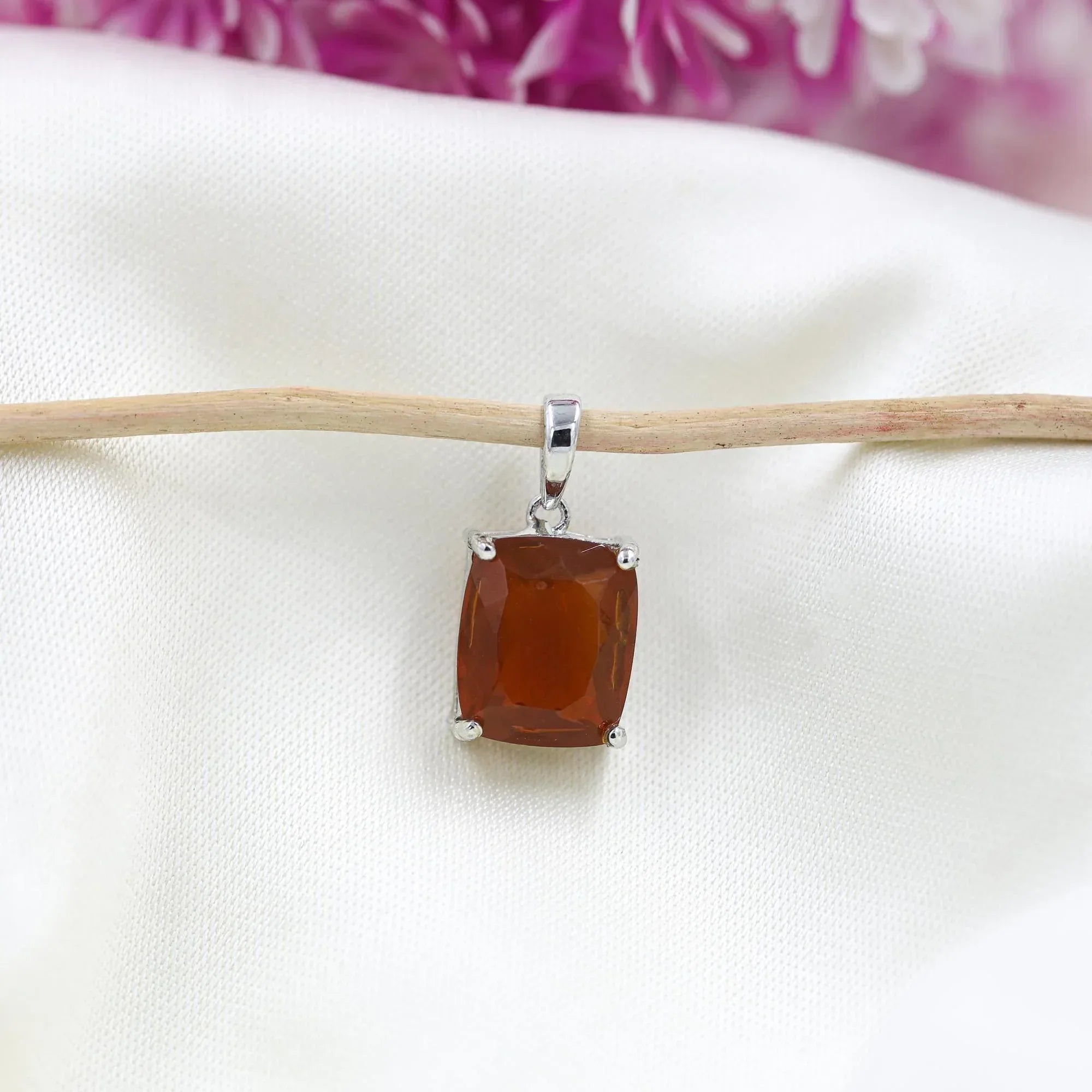 Dainty Mexican Opal Sterling Silver Pendant: Handmade Energy Healing Necklace